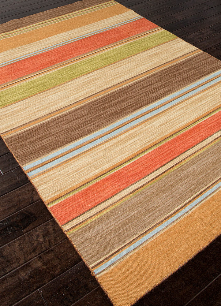 Pura Vida La Palma Poppy/Lemon Area Rug - Image 2