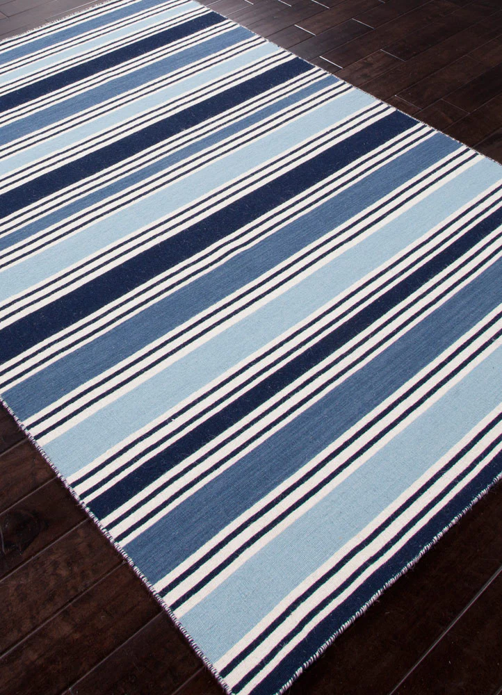 Pura Vida Salada Vanilla Ice/Dark Denim Area Rug - Image 2