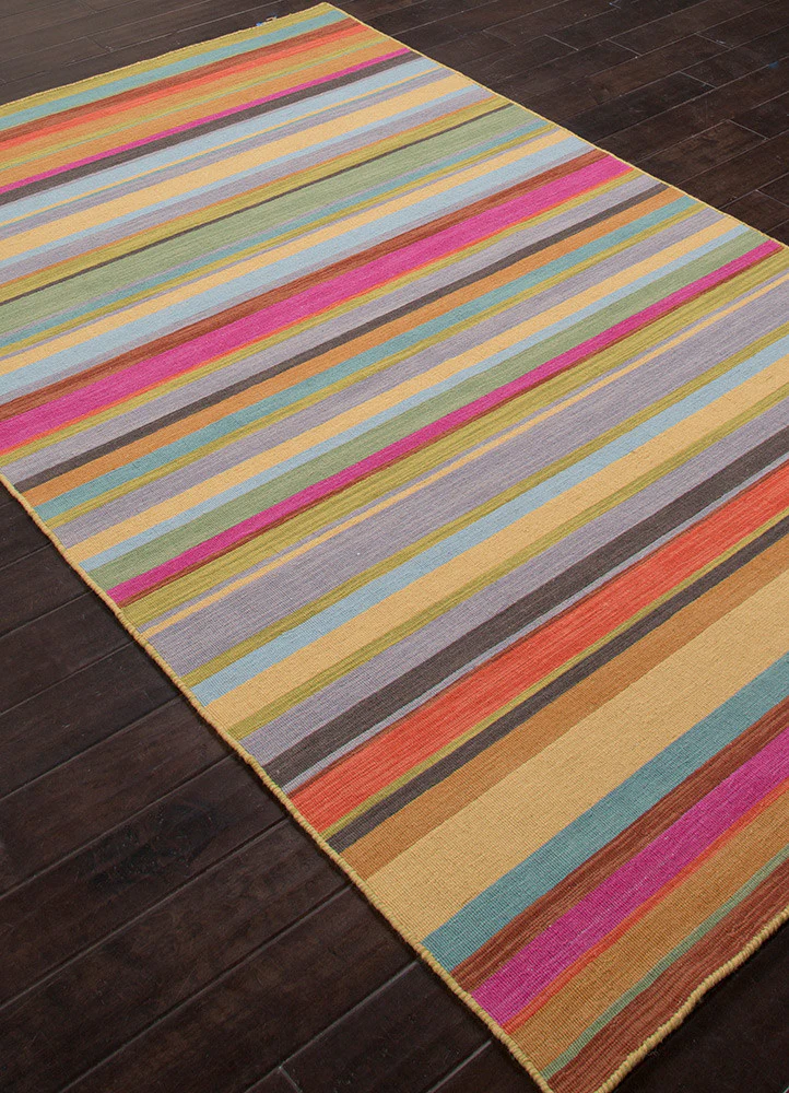 Pura Vida Tamarindo Palm/Very Berry Area Rug - Image 2