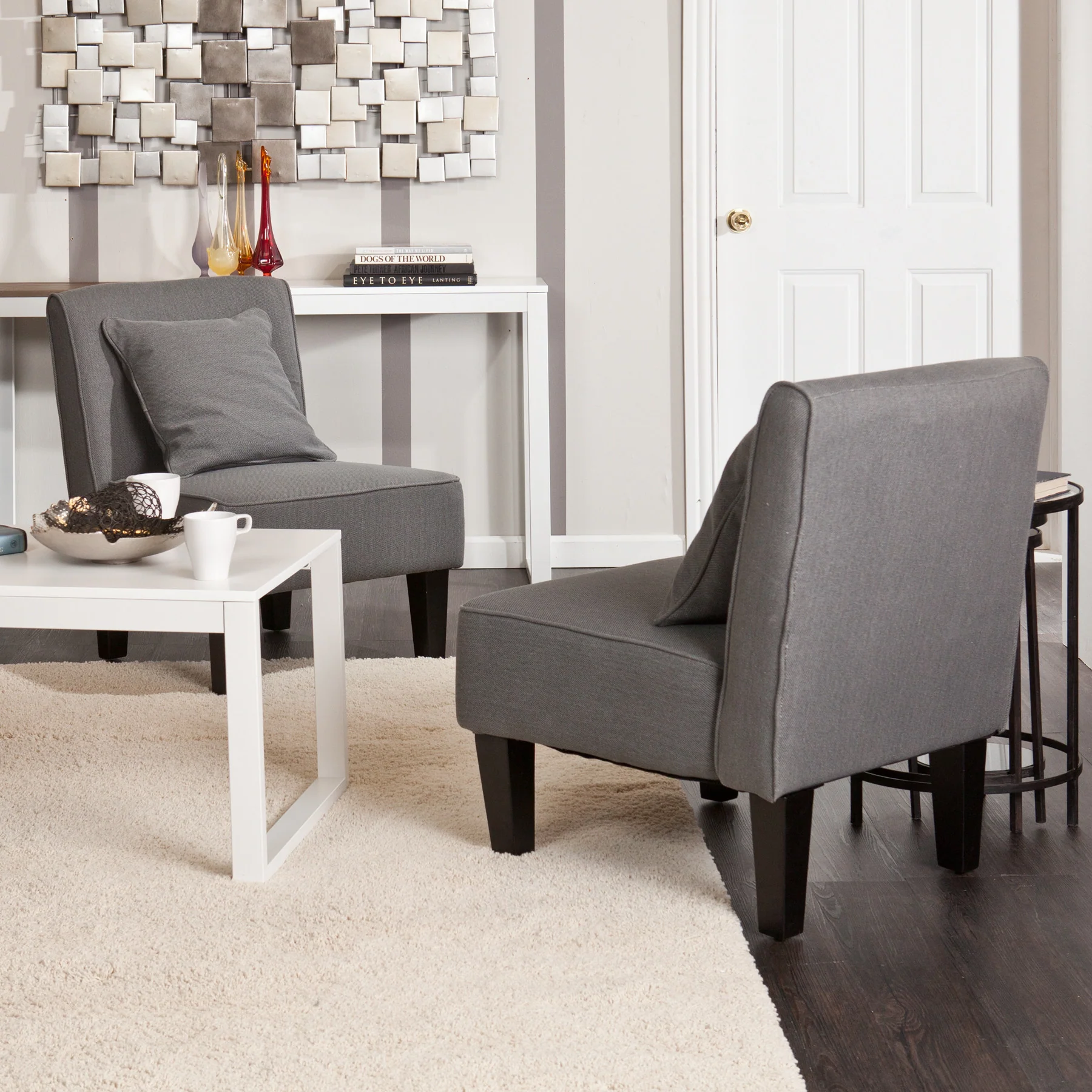 Purban Lounge Chair Cool Gray (Set of 2) - Image 3