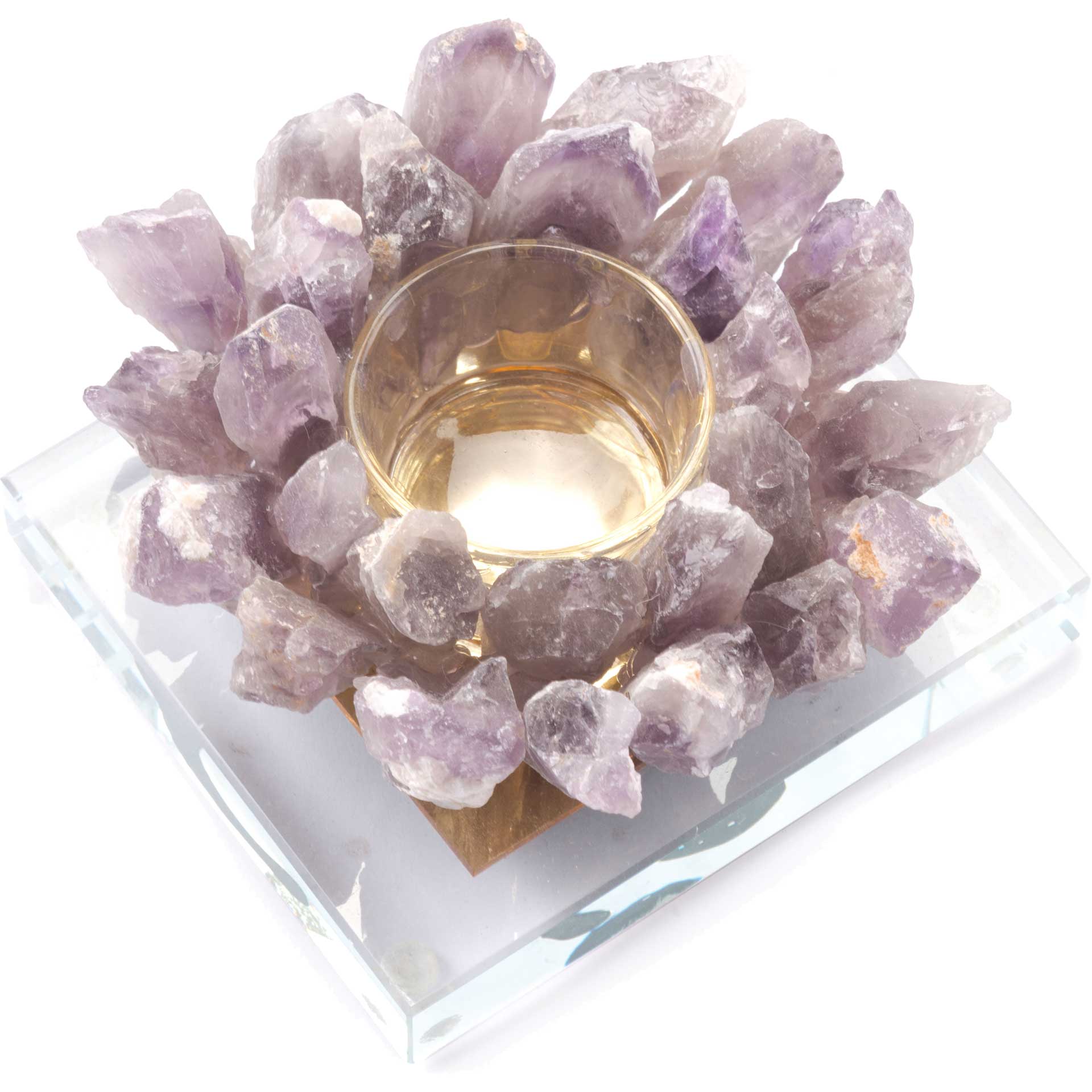 Purple Candle Holder Purple - Image 3
