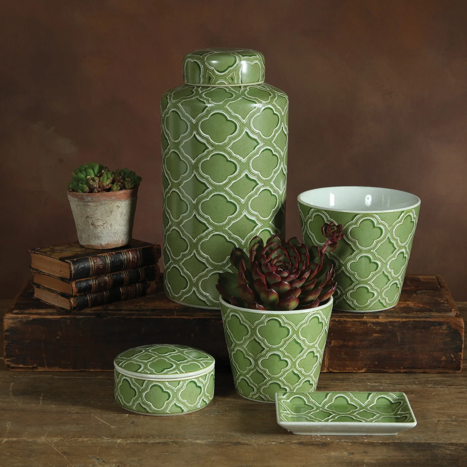 Qin Porcelain Rectangle Tray - Image 2