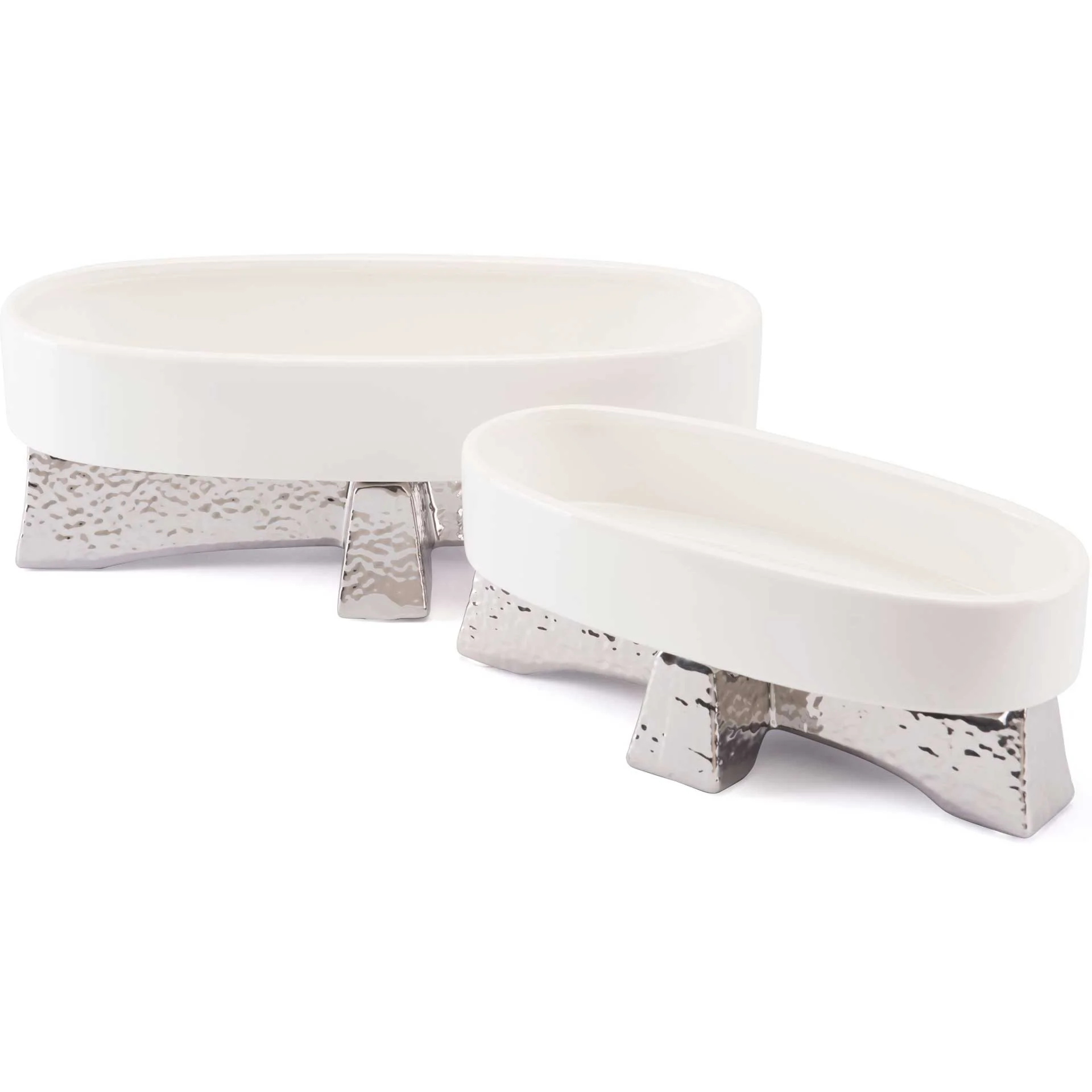 Queen Bowl White/Silver - Image 7