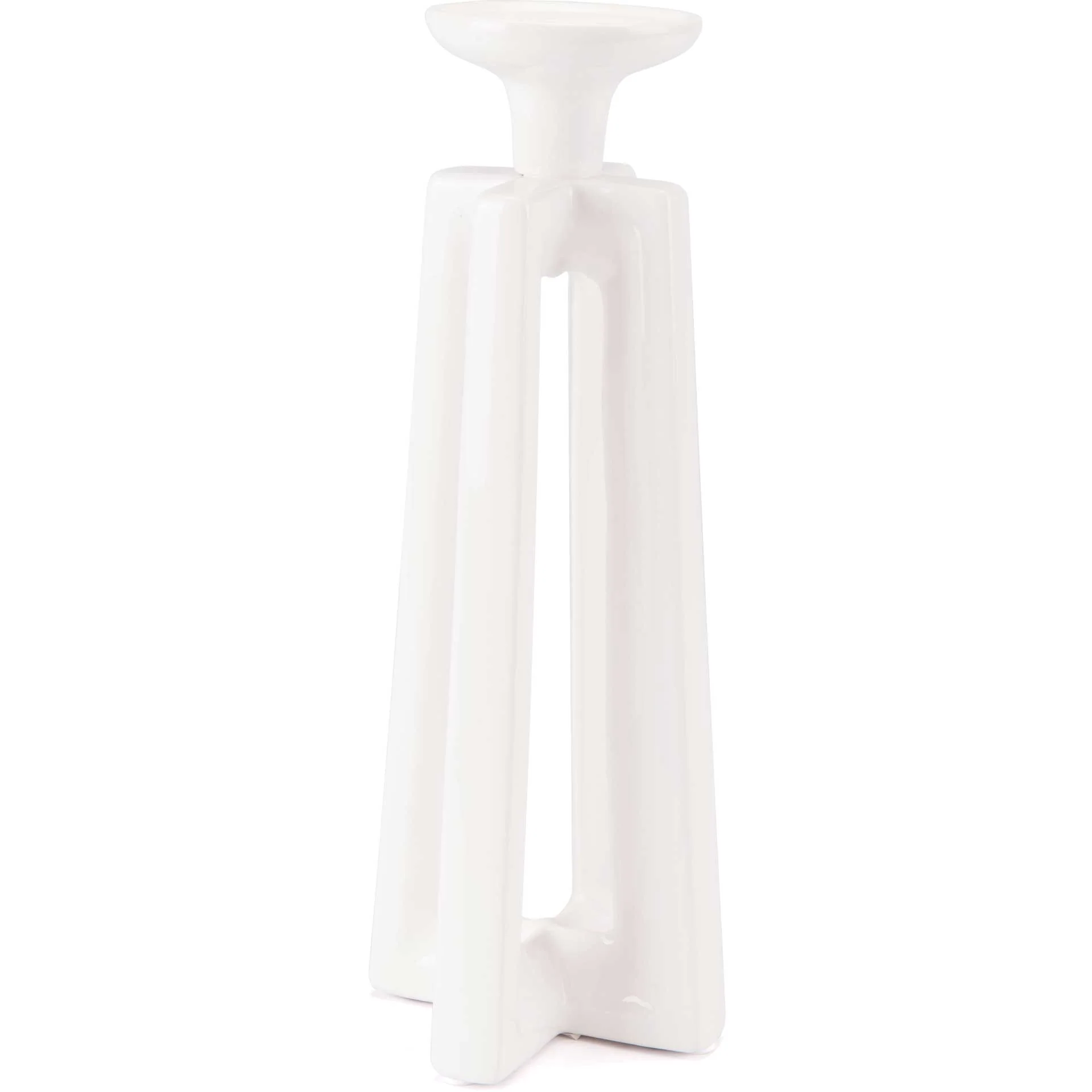 Queen Candle Holder White