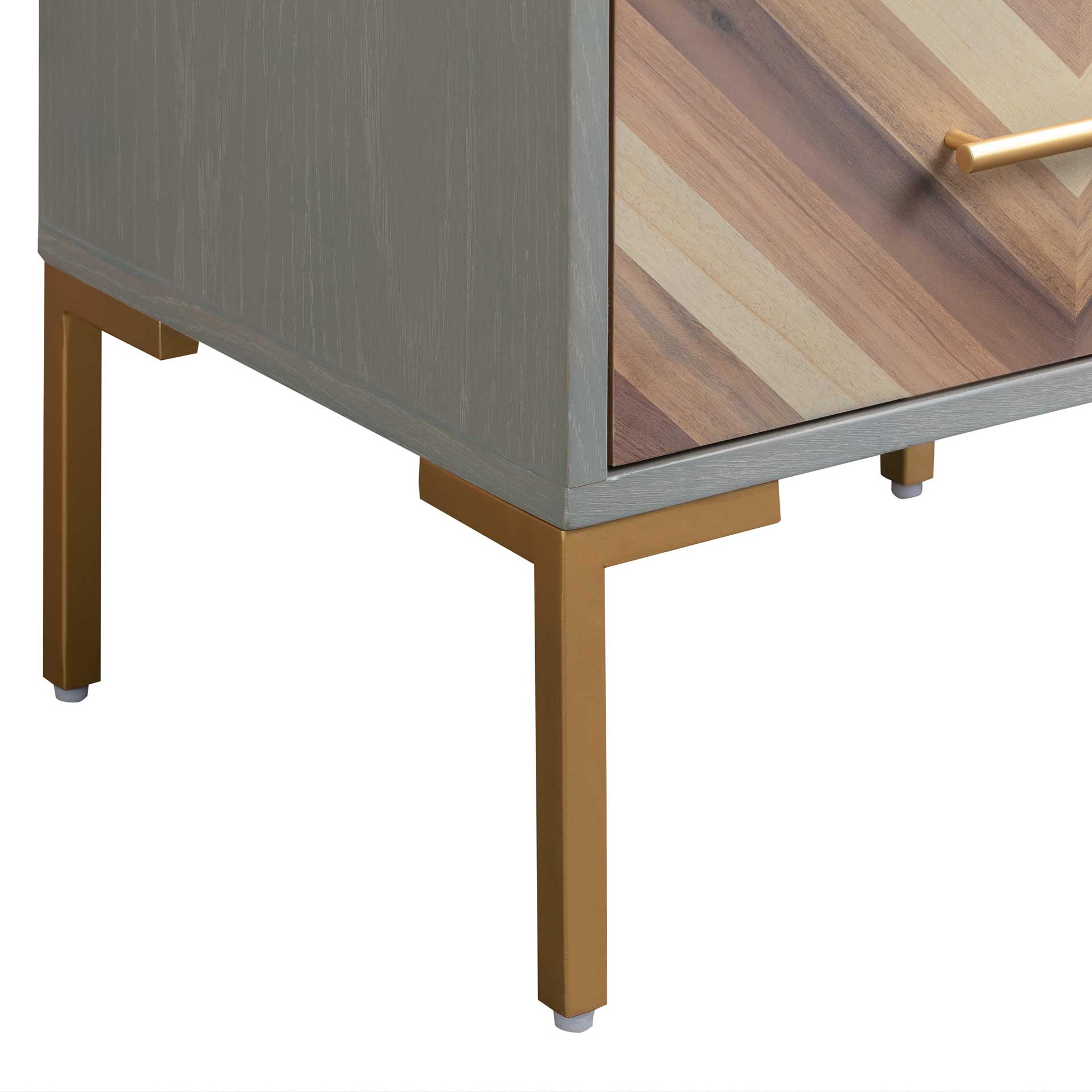 Quiana Side Table Gray - Image 9