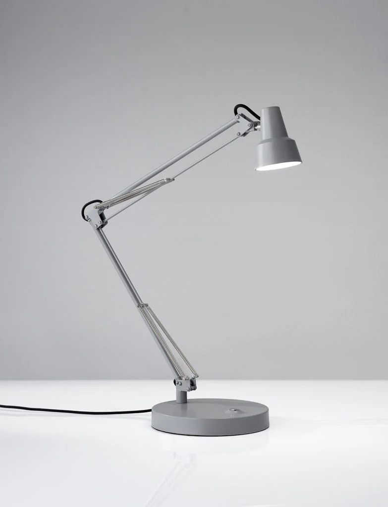 Quincy Desk Lamp Gray - Image 2