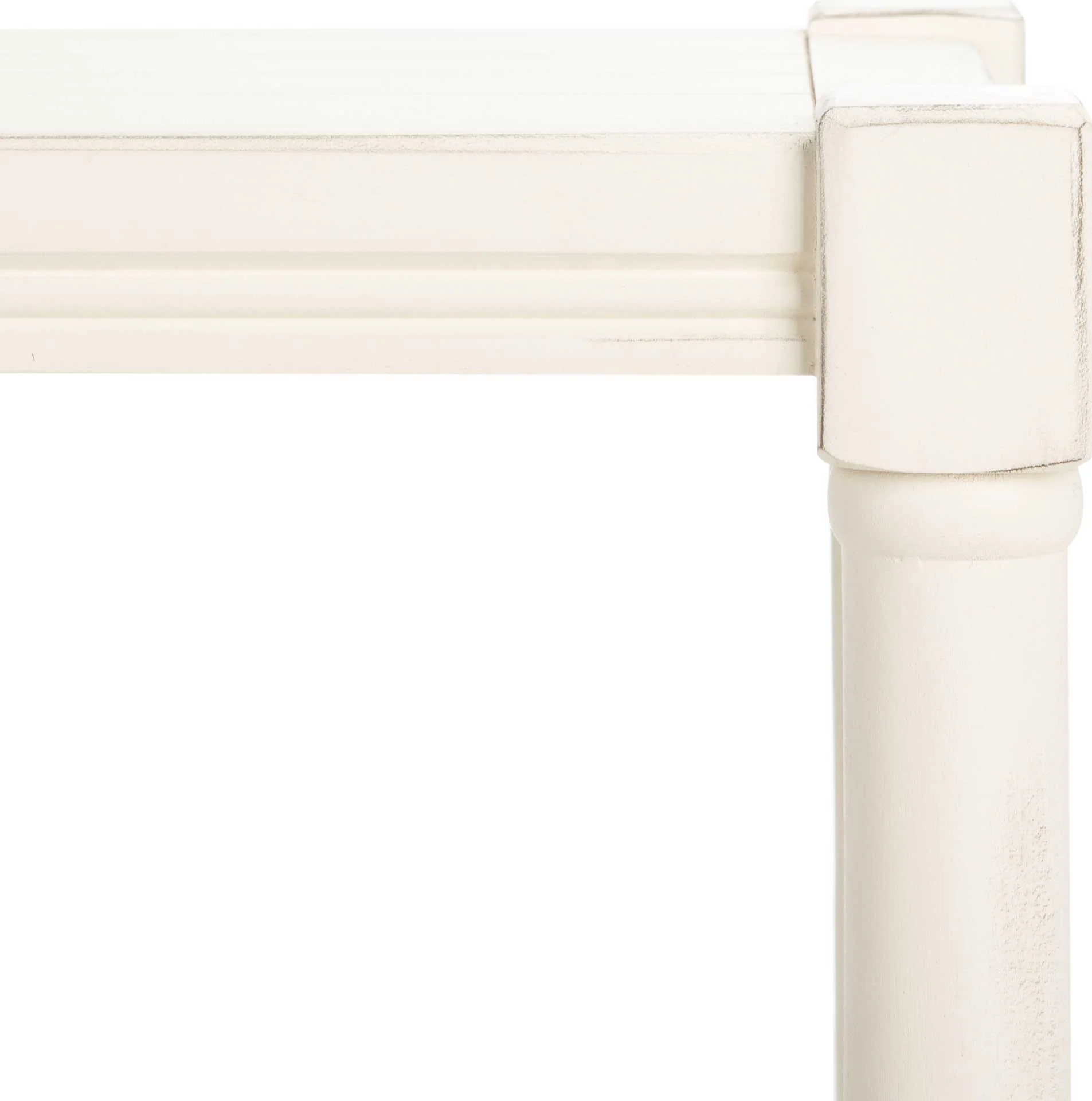 Radlin Console Table Distressed White - Image 3
