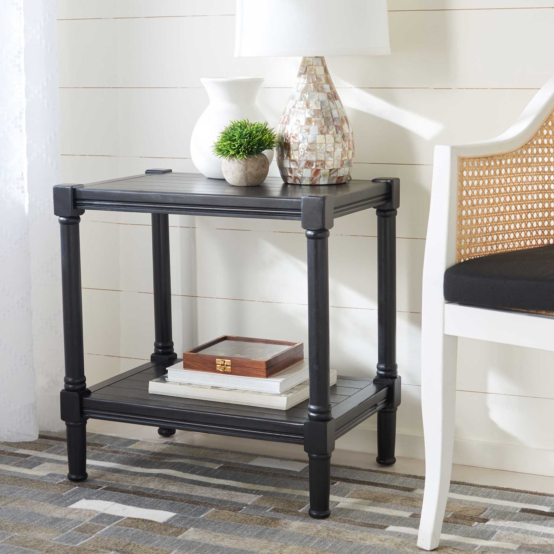 Radlin Rectangle Accent Table Black - Image 5