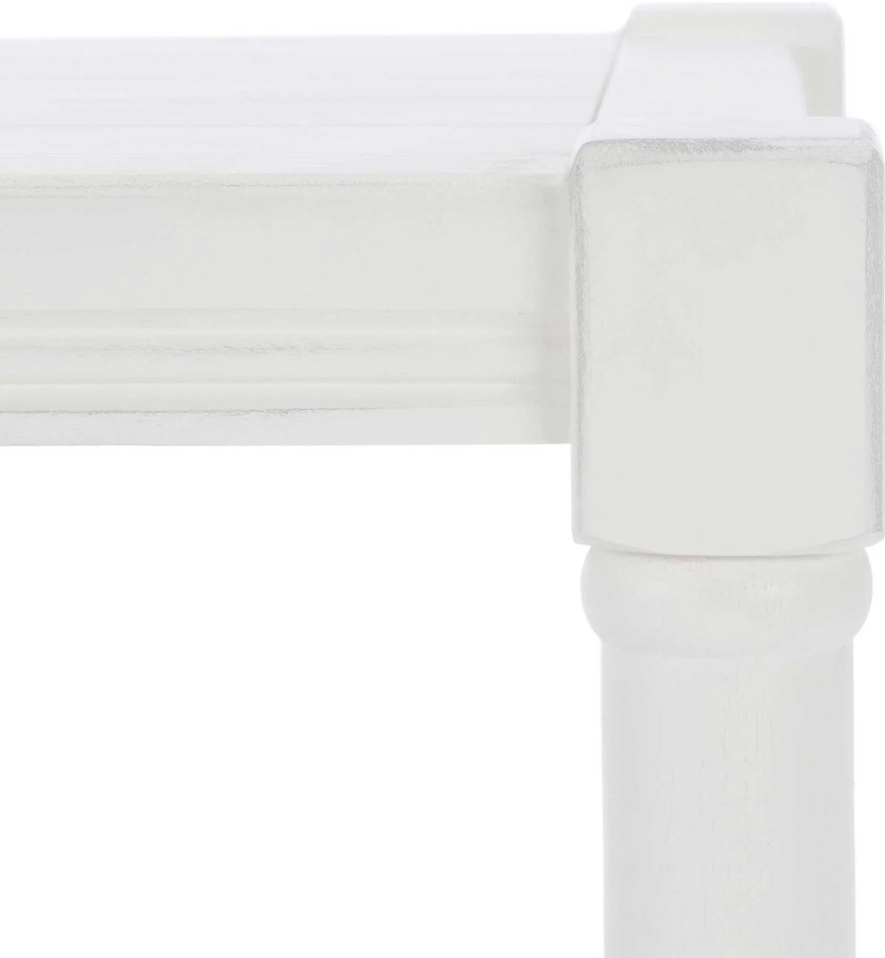 Radlin Rectangle Accent Table Distressed White - Image 4