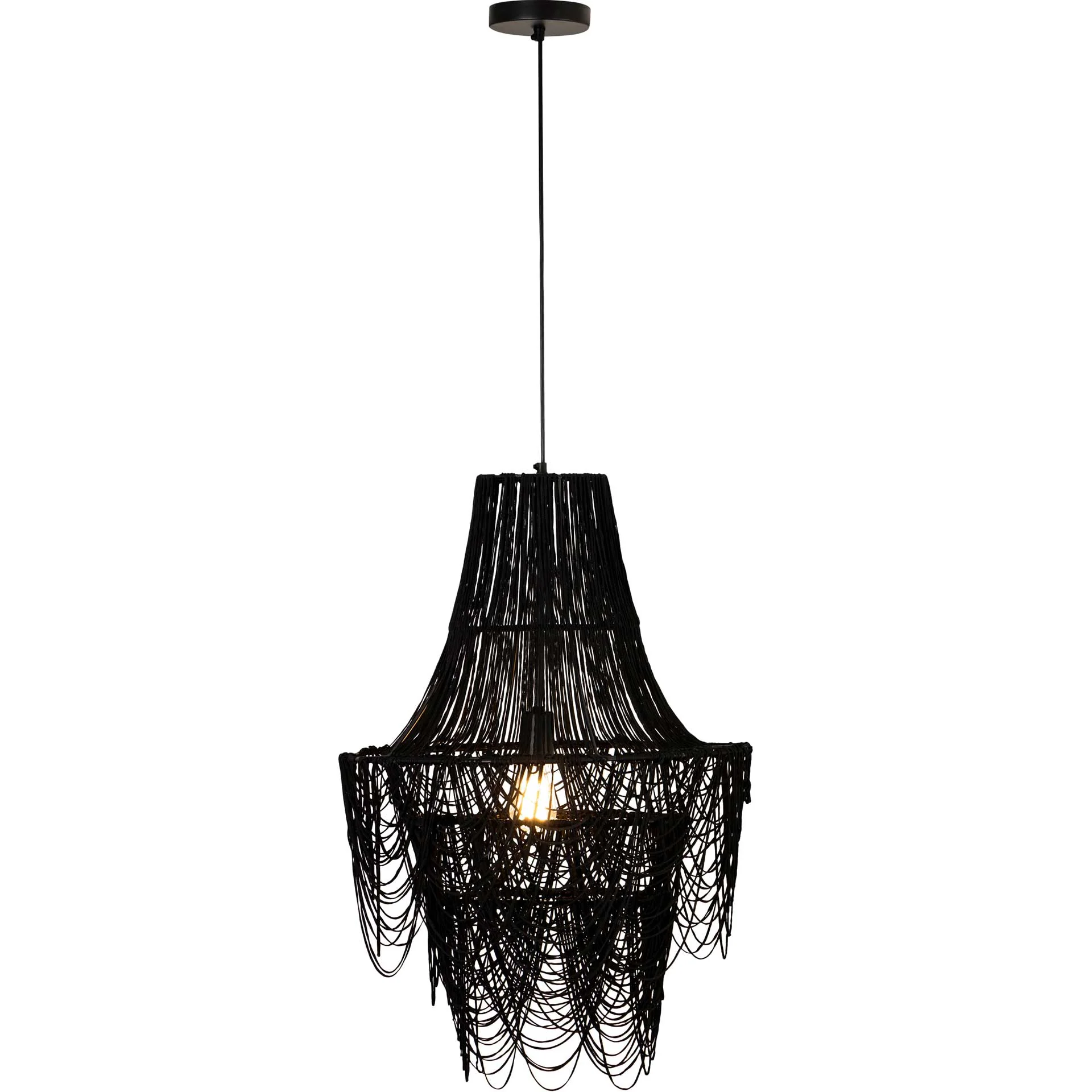 Raelyn Pendant Black - Image 3