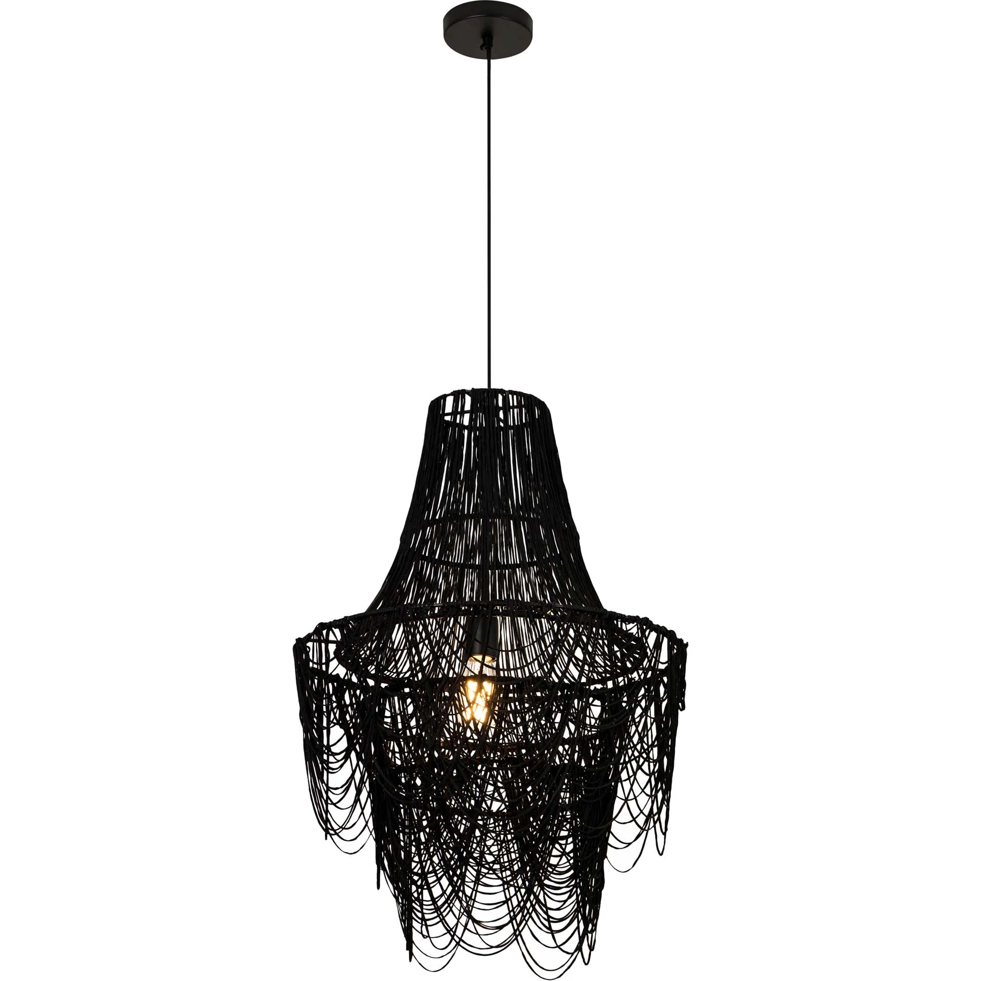 Raelyn Pendant Black - Image 4