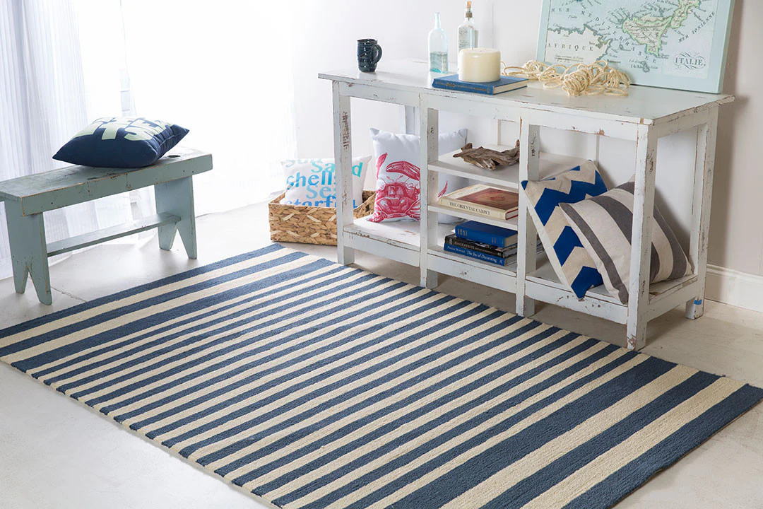 Rain Navy/Beige Area Rug - Image 2