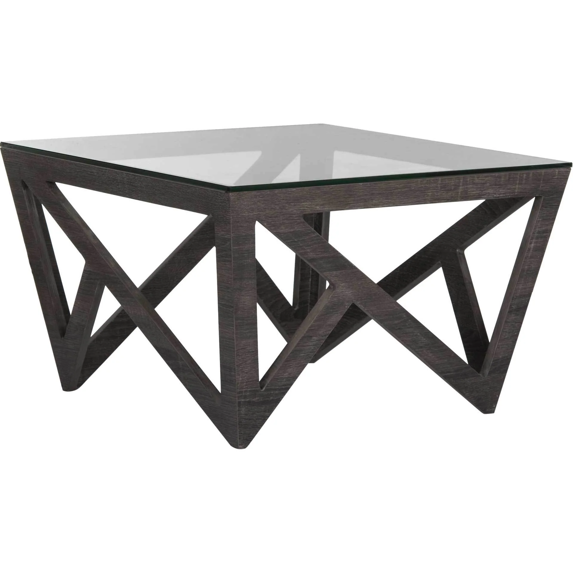 Raina Glass Top Coffee Table - Image 2