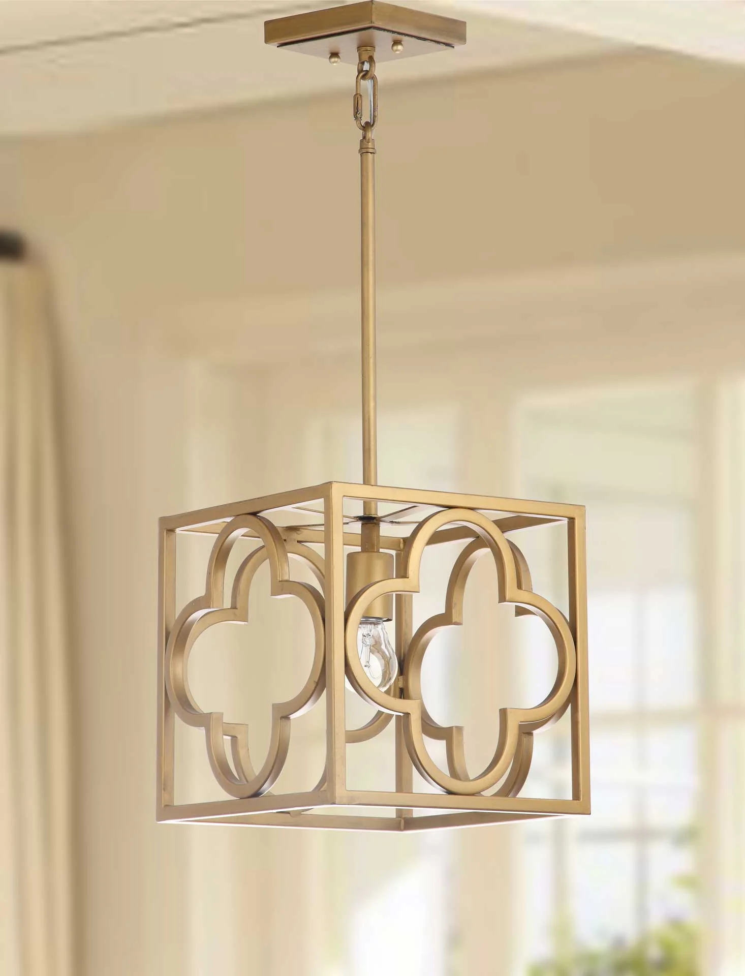 Raise Trellis Pendant Gold - Image 3