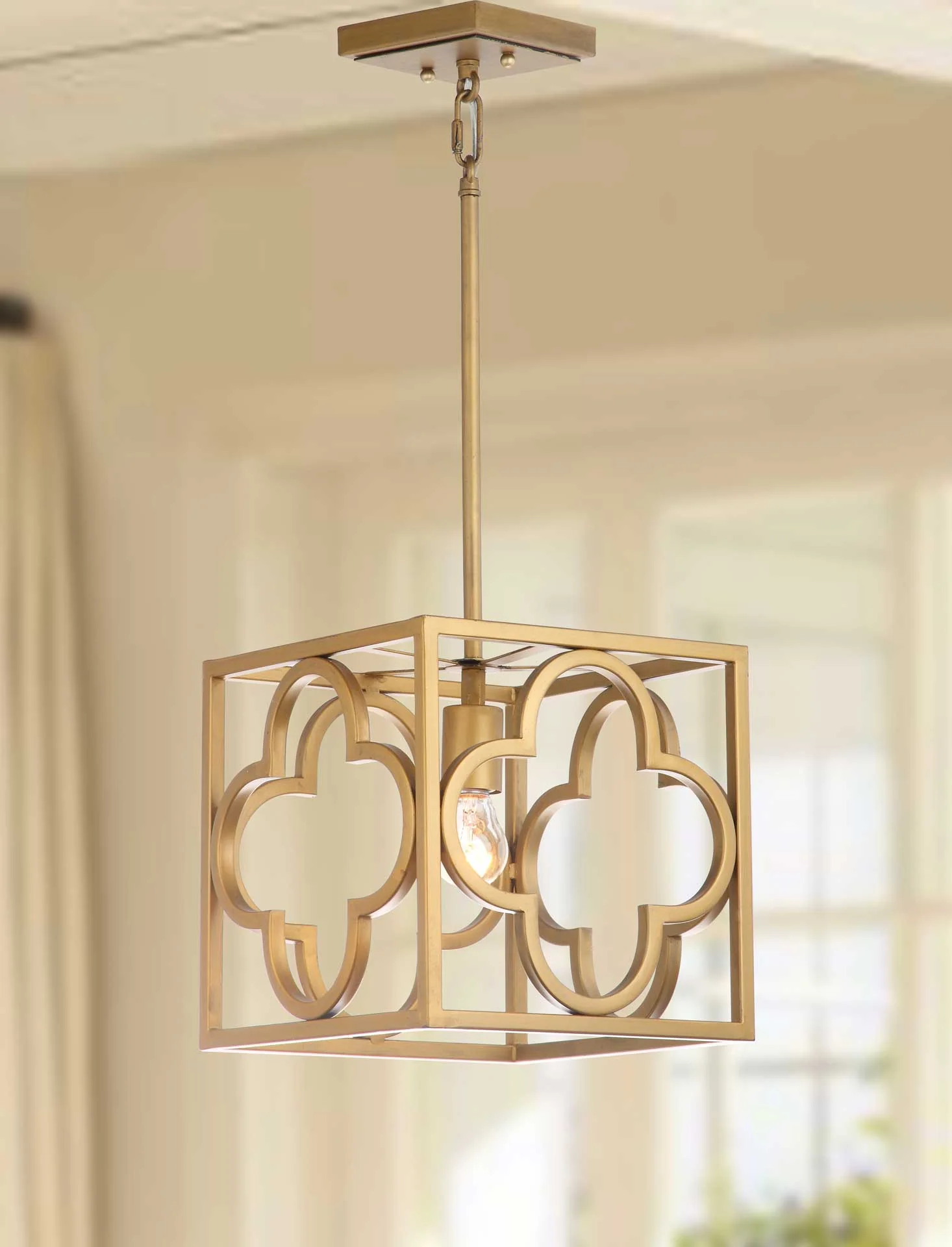Raise Trellis Pendant Gold - Image 4