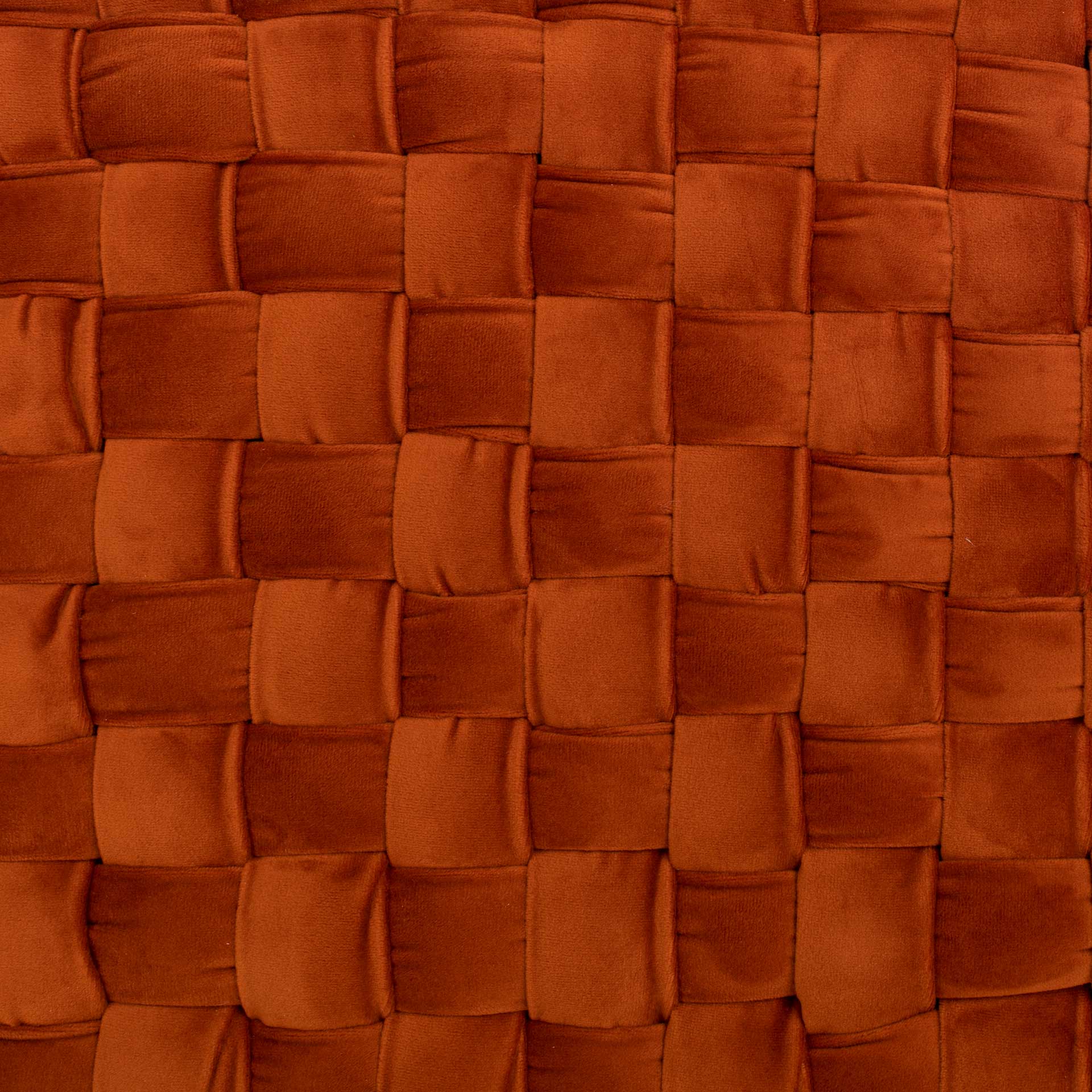 Ramona Woven Velvet Ottoman Sienna - Image 4