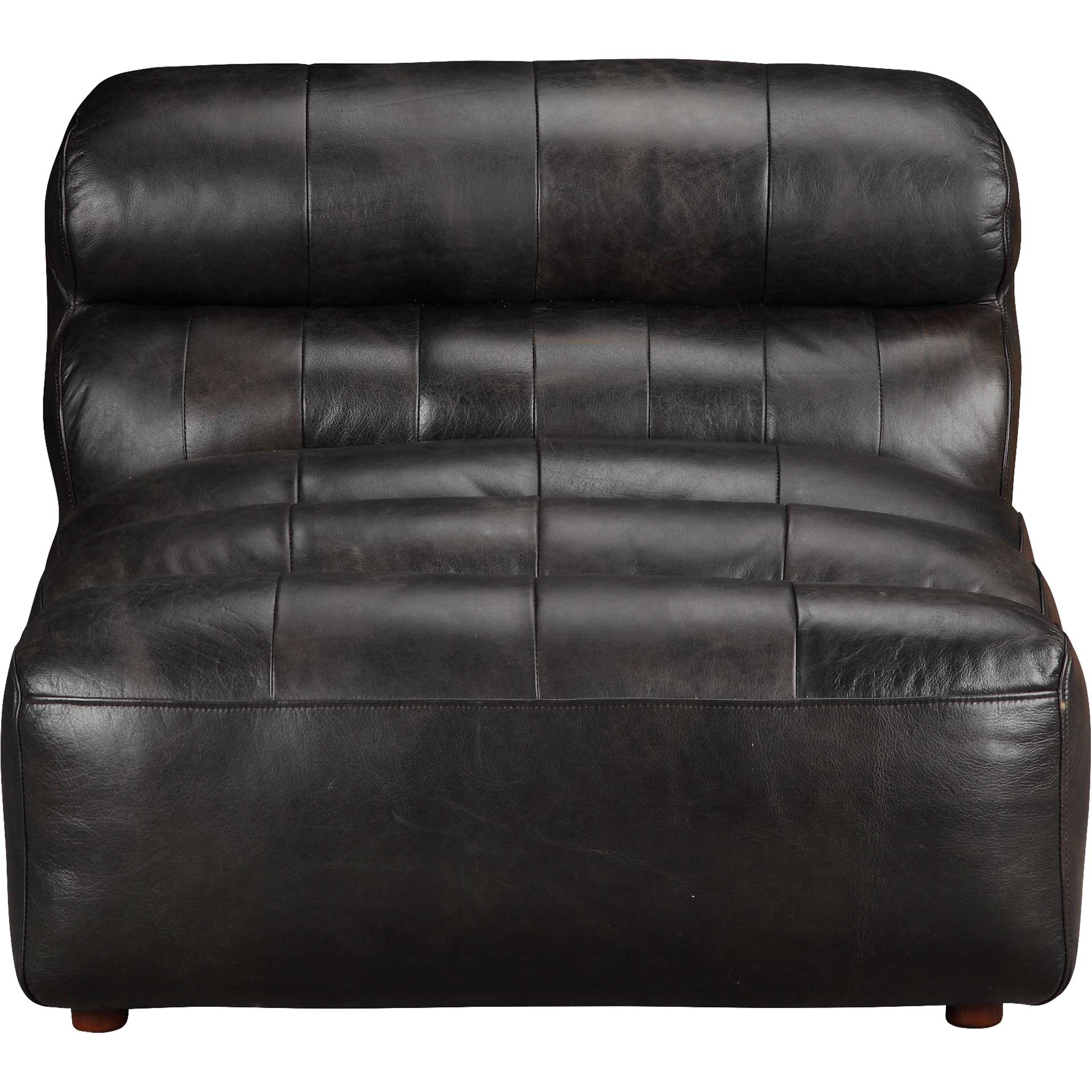 Ramses Leather Slipper Chair - Image 2