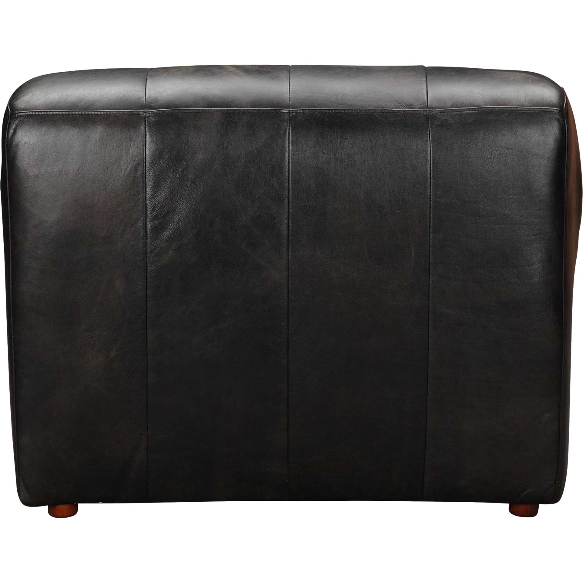 Ramses Leather Slipper Chair - Image 3