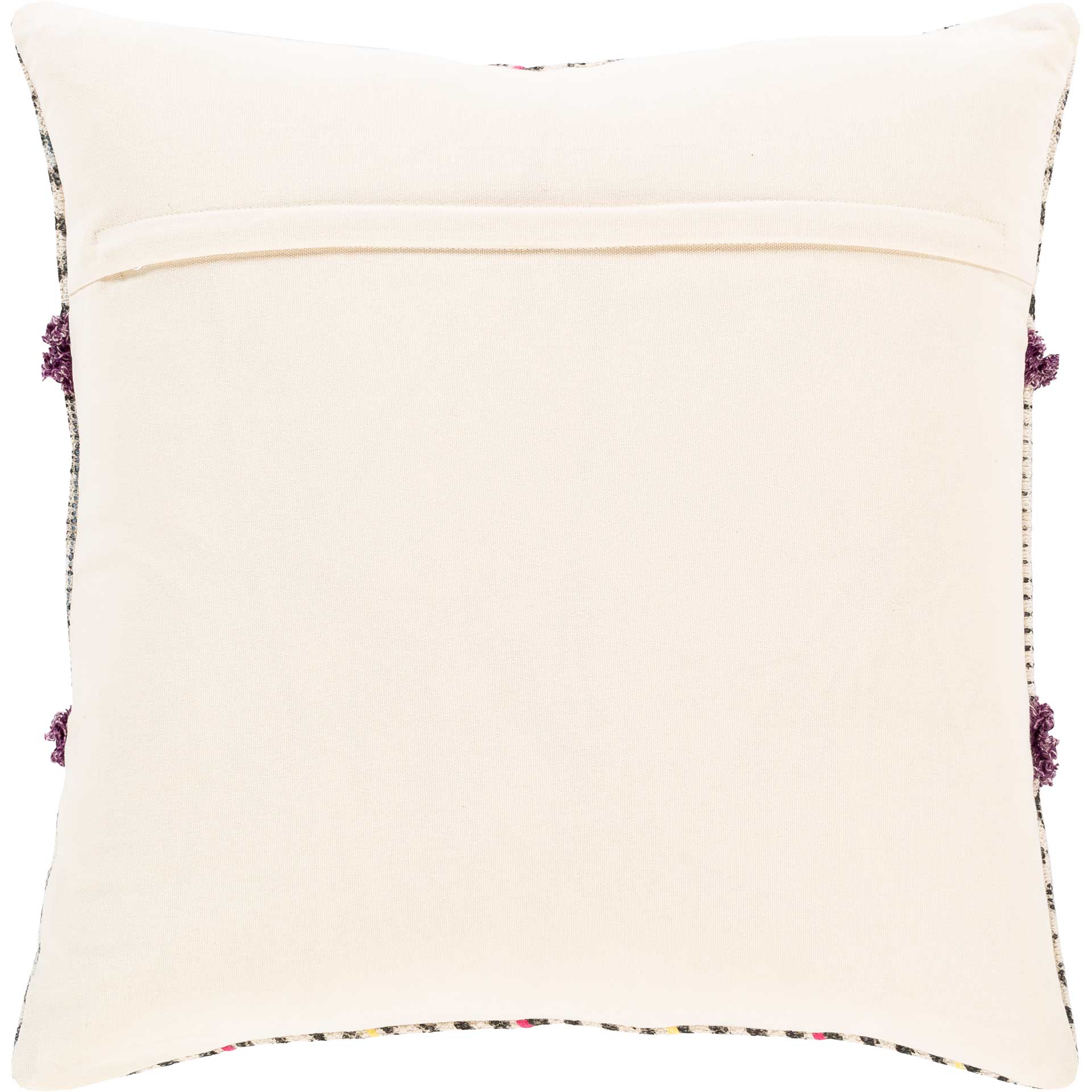 Randolph Pillow Bright Pink/Beige/Bright Yellow - Image 2