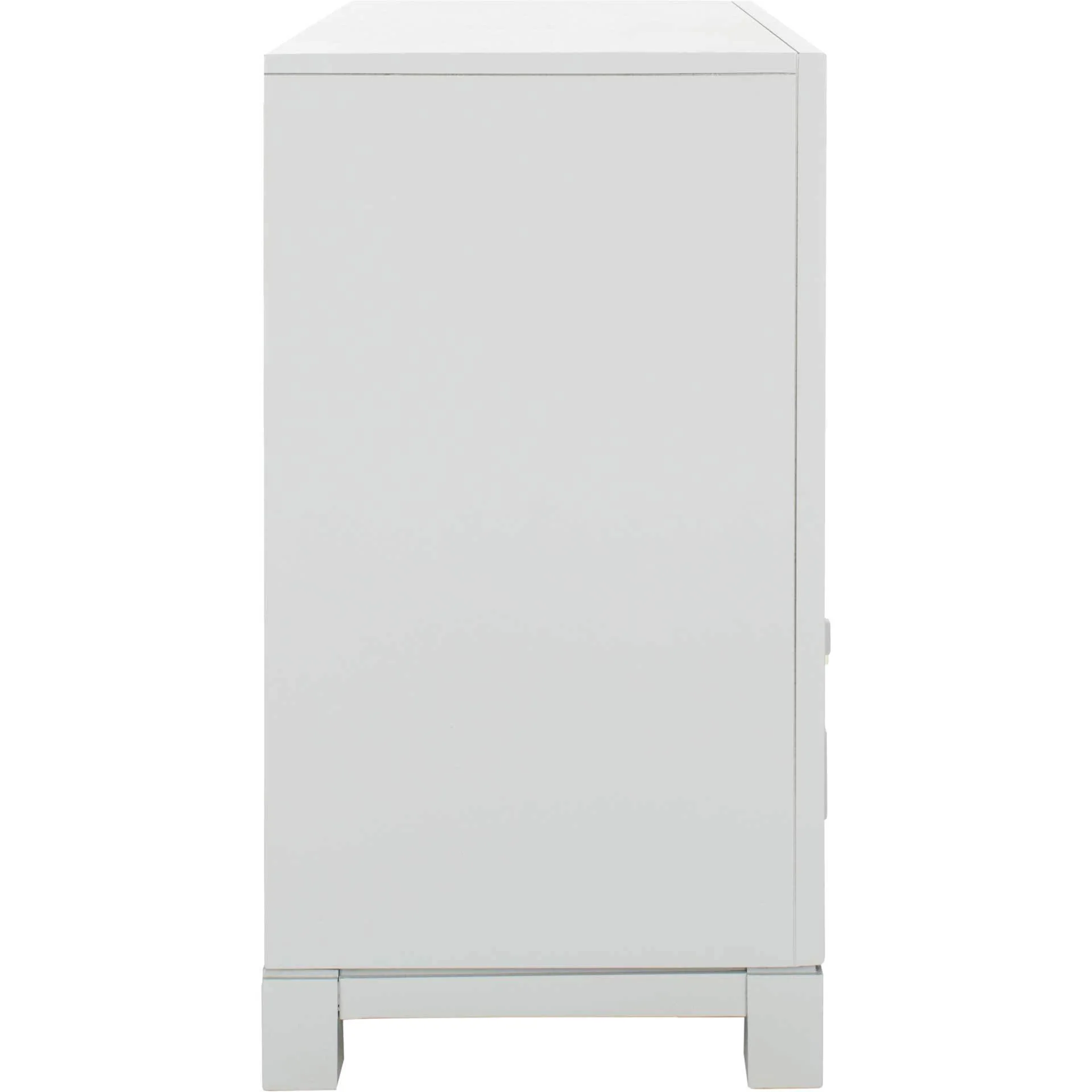 Randy 3 Drawer Chest Gray/Gold - Image 3