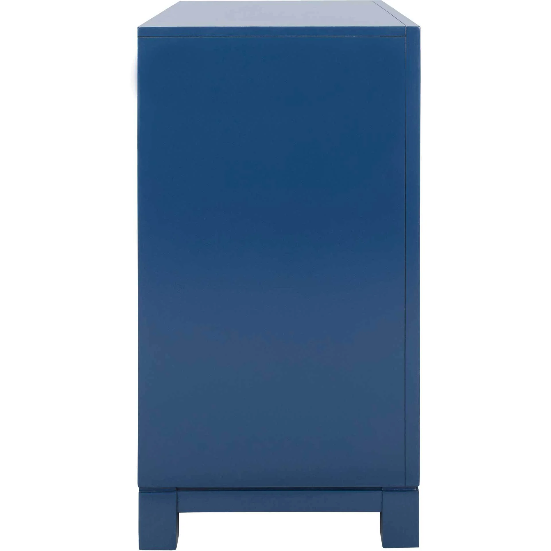 Randy 3 Drawer Chest Lapis Blue/Gold - Image 3