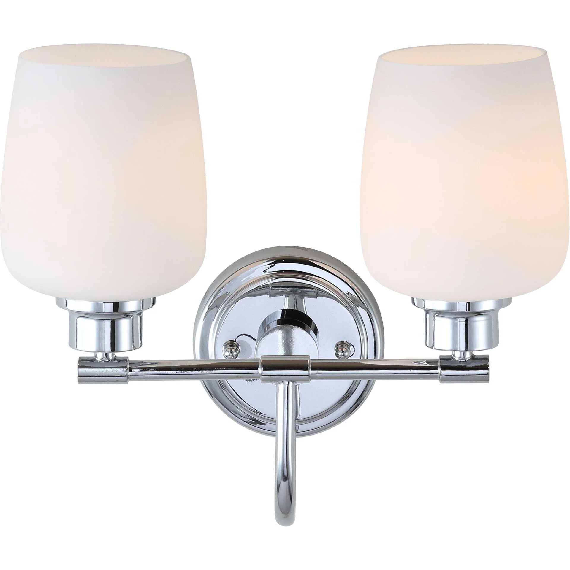 Raphael Two Light Bathroom Sconce Chrome - Image 2