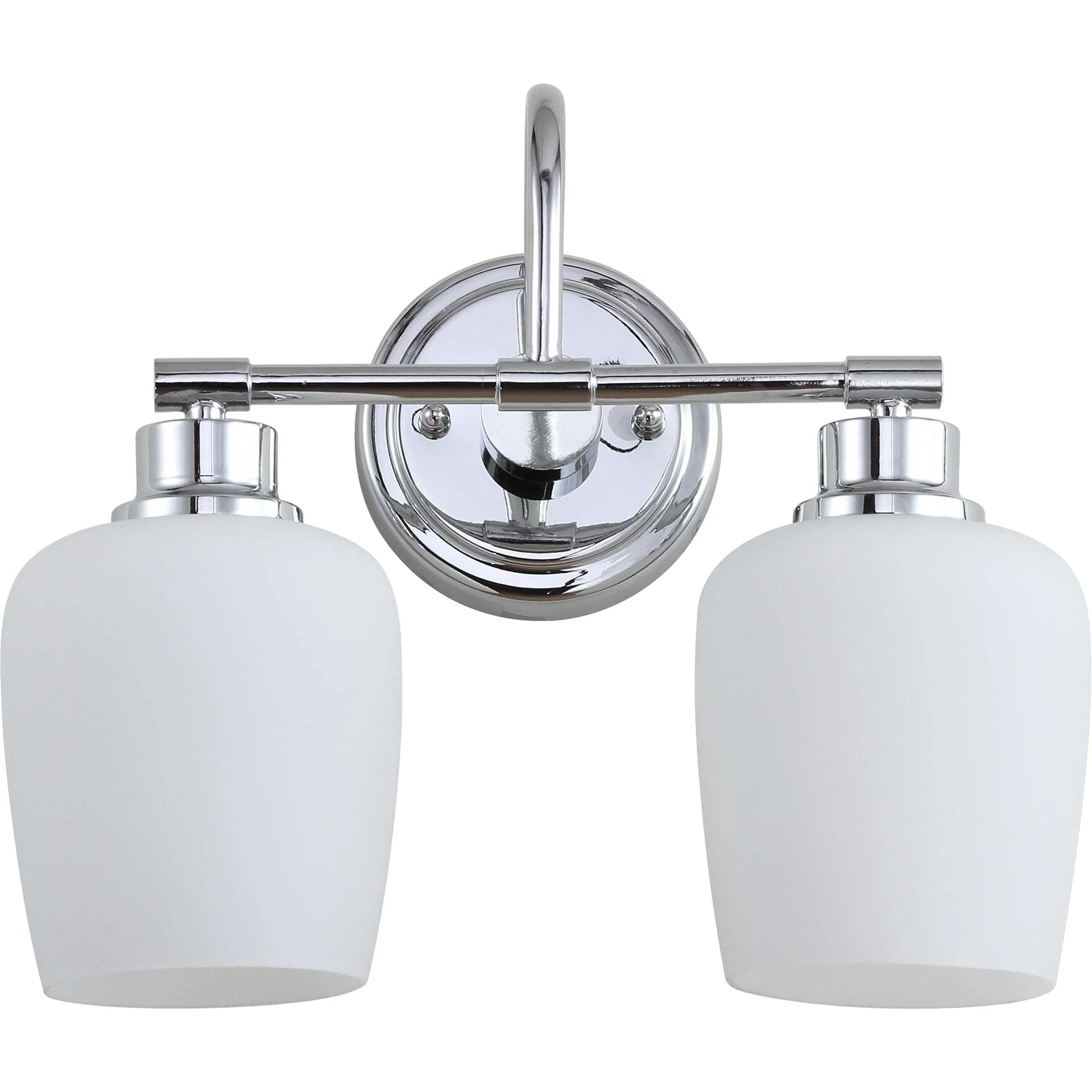 Raphael Two Light Bathroom Sconce Chrome - Image 3