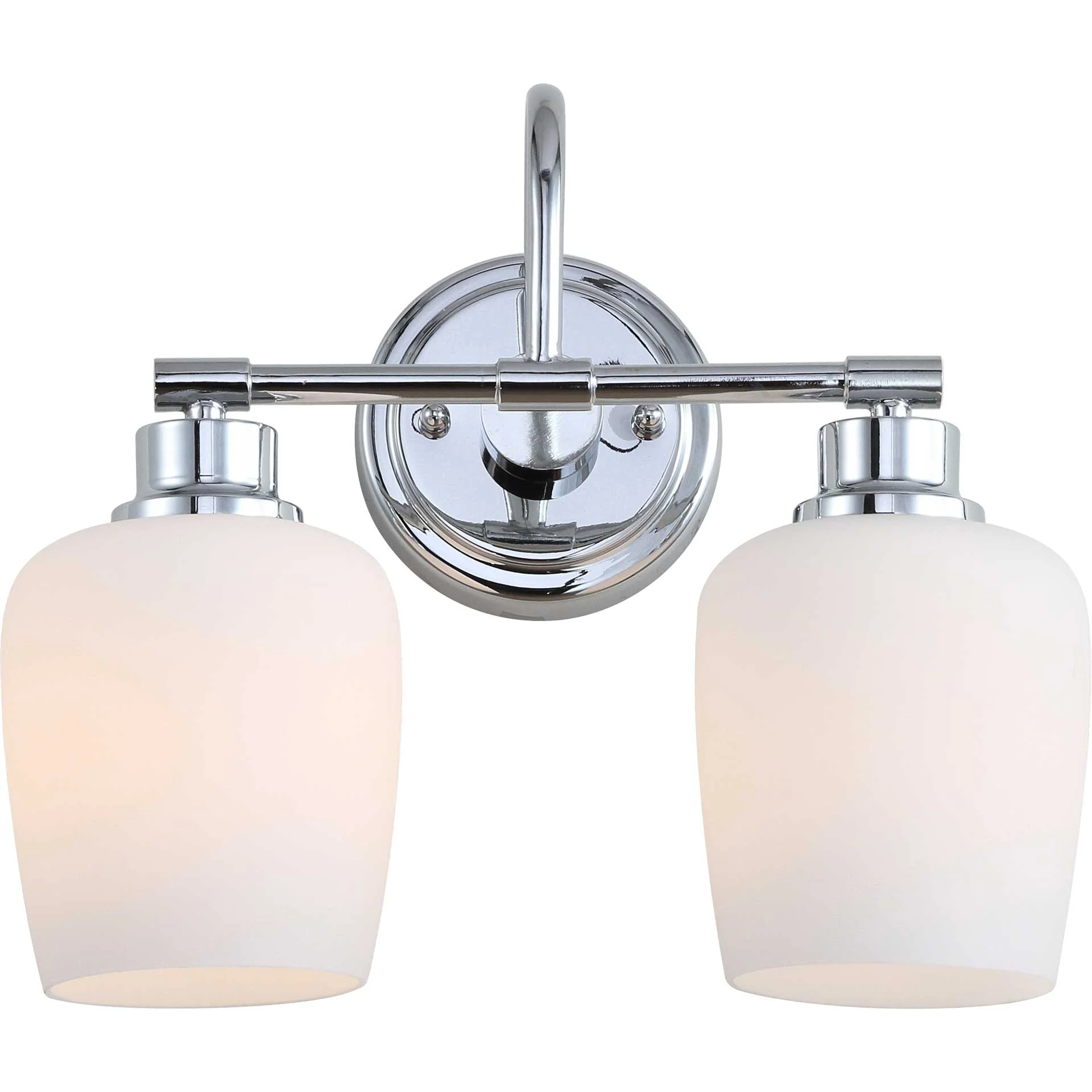 Raphael Two Light Bathroom Sconce Chrome - Image 4