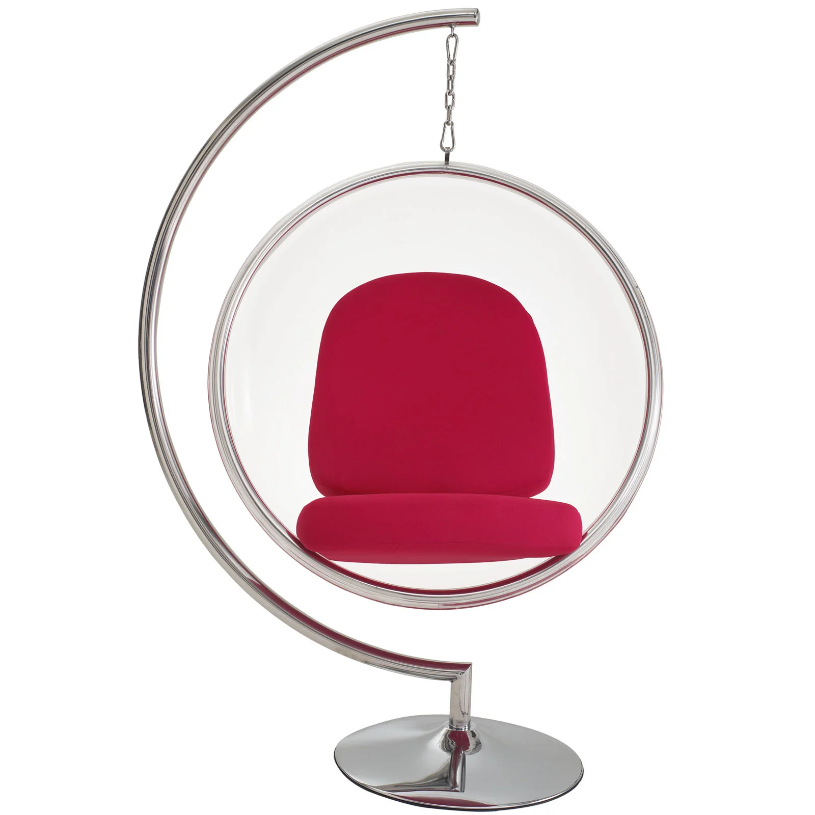 Rata Lounge Chair Red - Image 2
