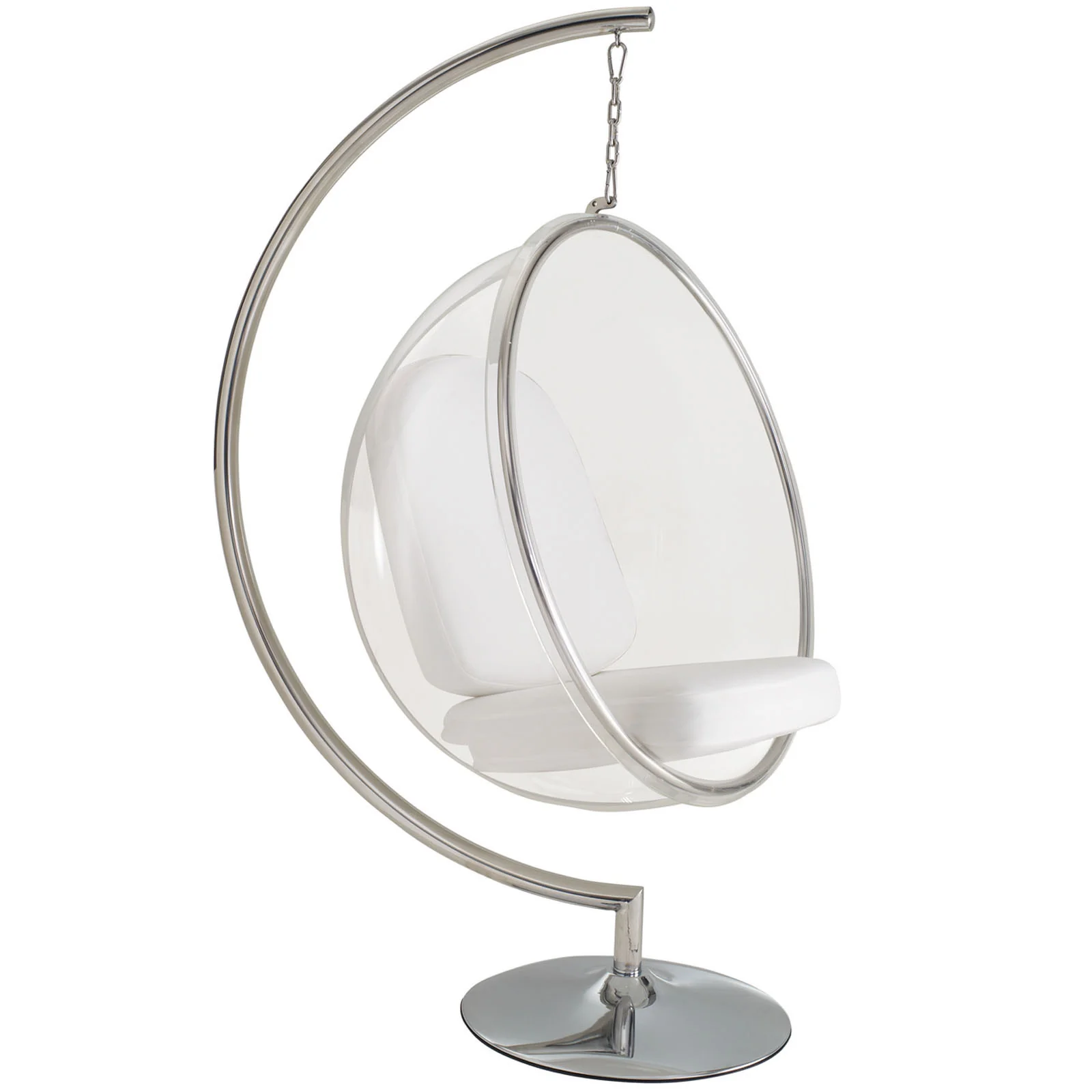 Rata Lounge Chair White - Image 3