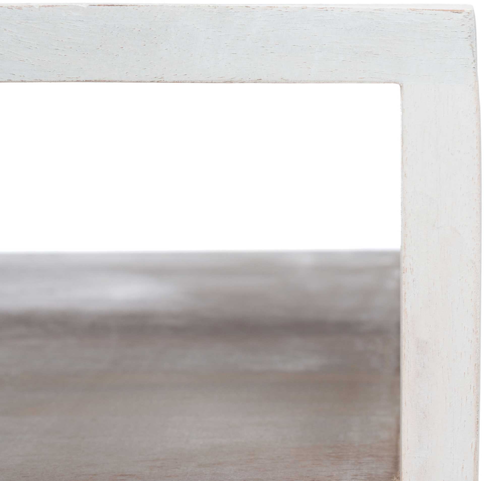 Ray Coffee Table White Wash/Brass - Image 5