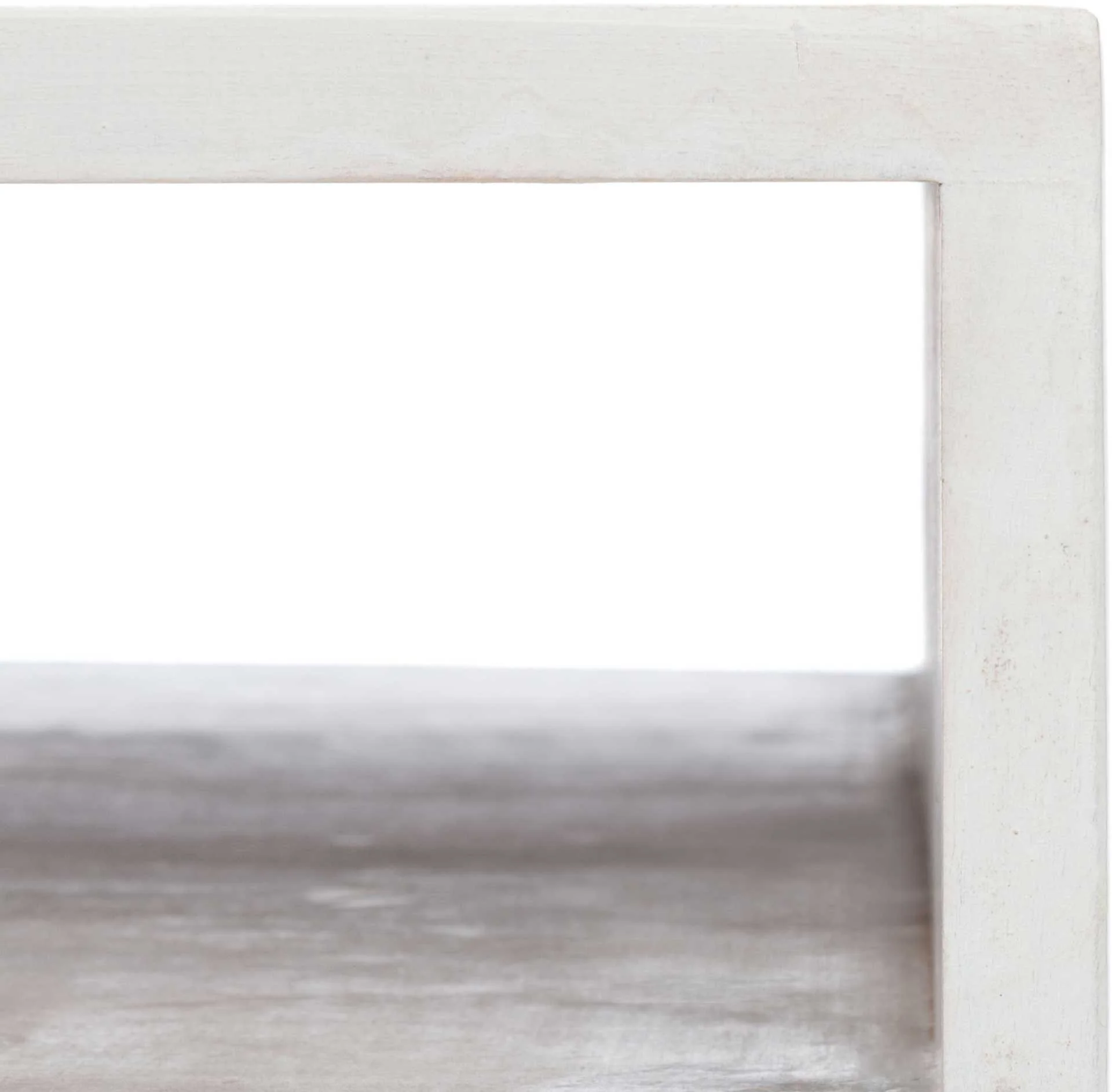 Ray Coffee Table White Wash/Silver - Image 5