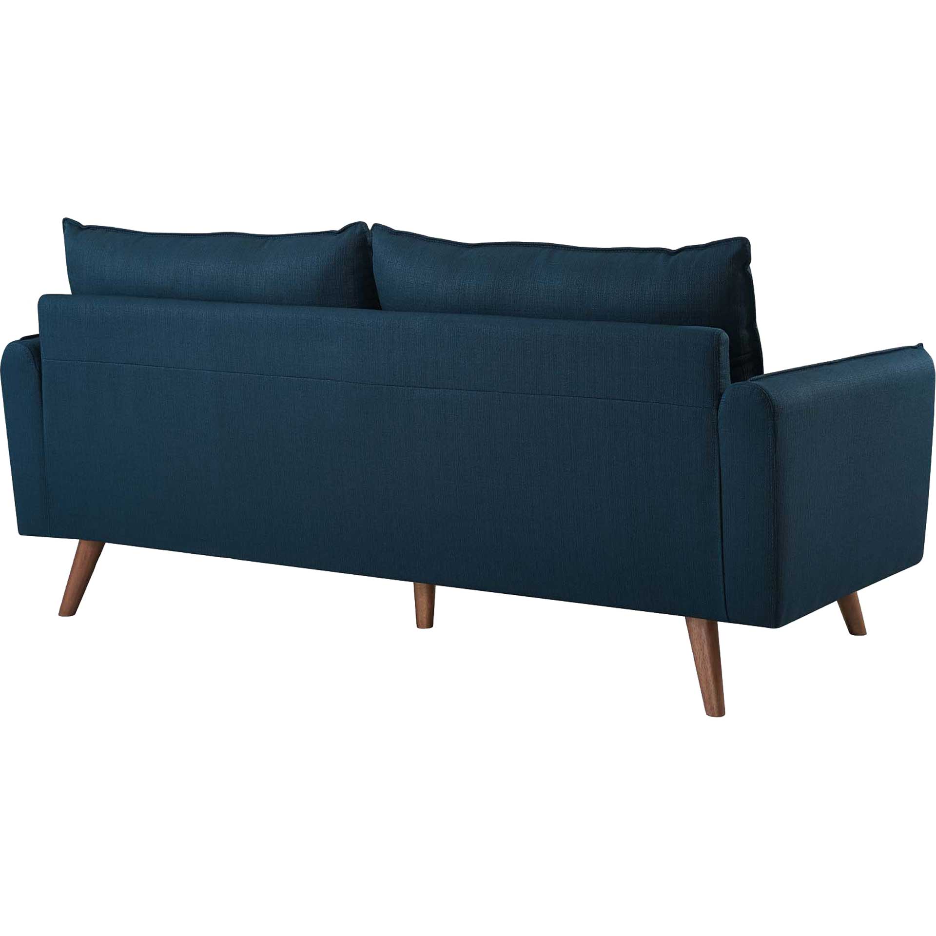 Raylee Upholstered Fabric Sofa Azure - Image 3
