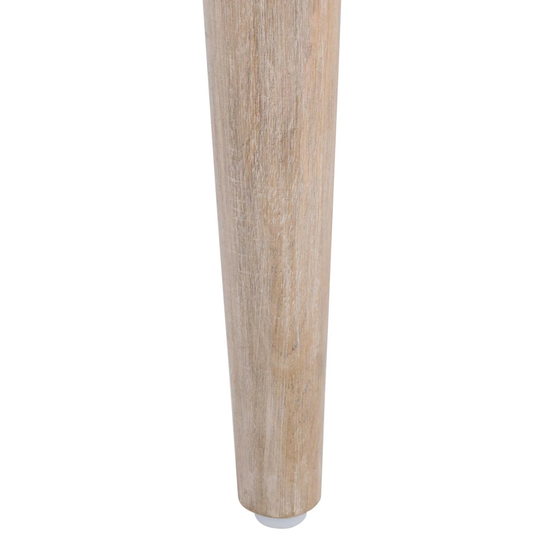 Realm Carved Side Table White Wash - Image 5
