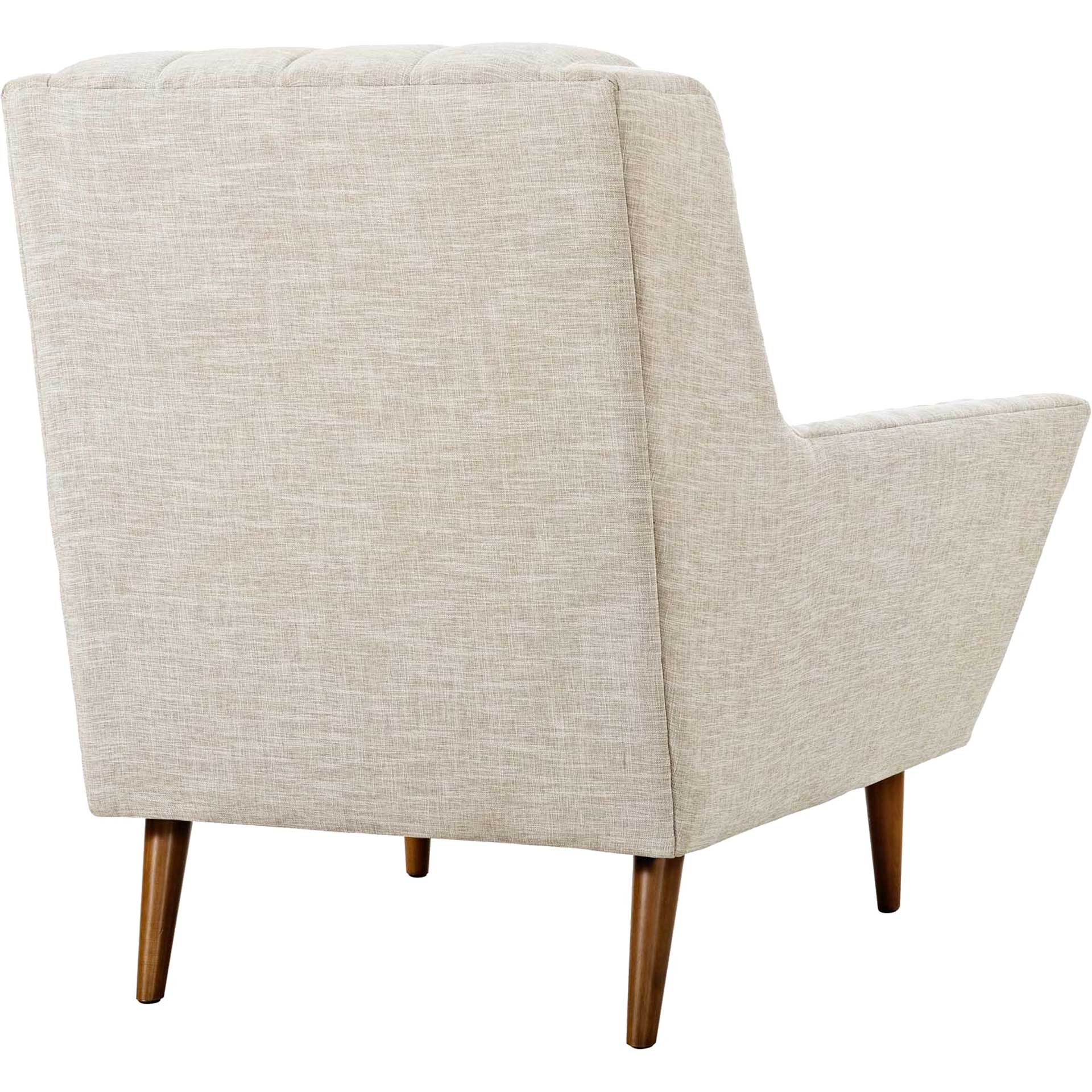 Reborn Fabric Armchair Beige - Image 4