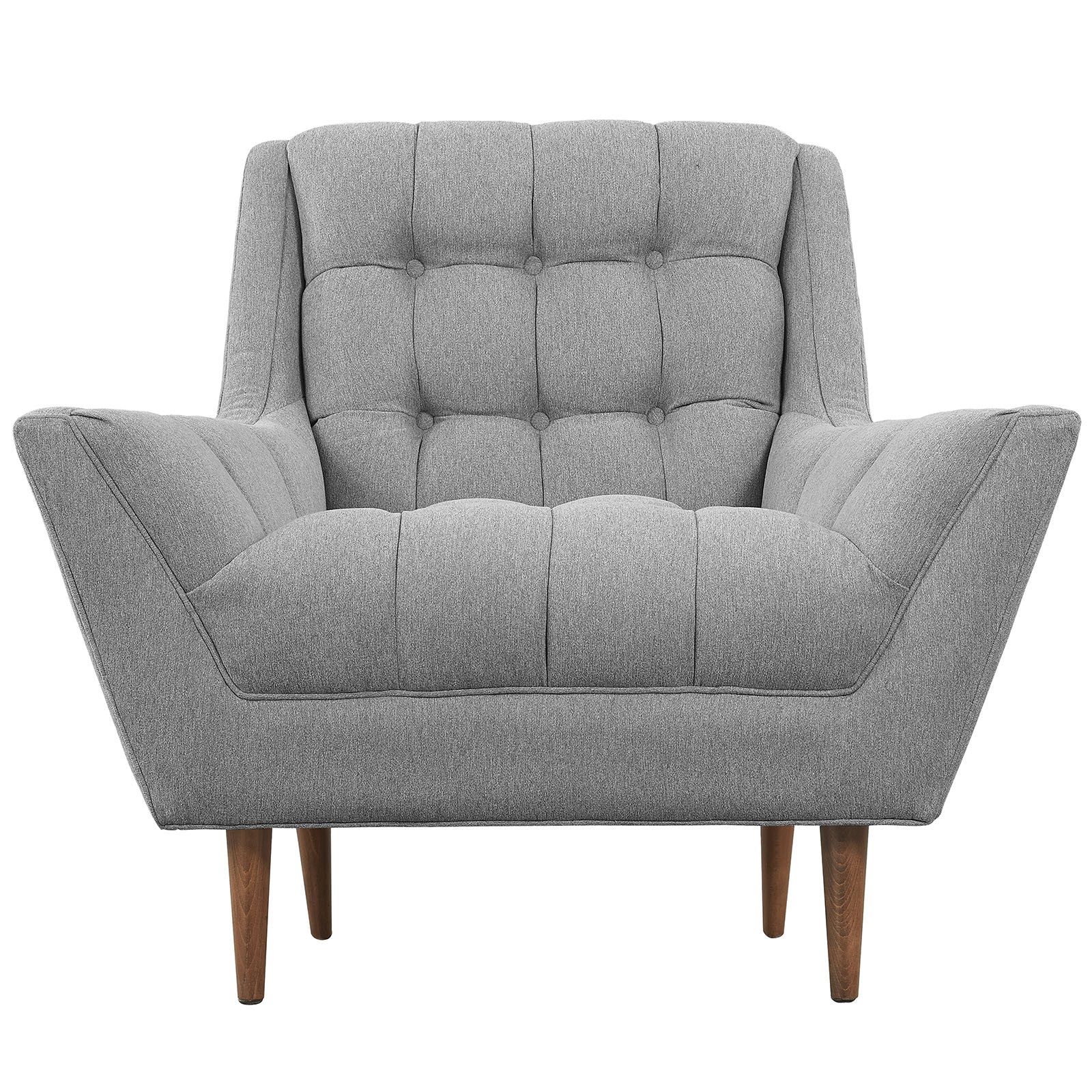 Reborn Fabric Armchair Expectation Gray - Image 4