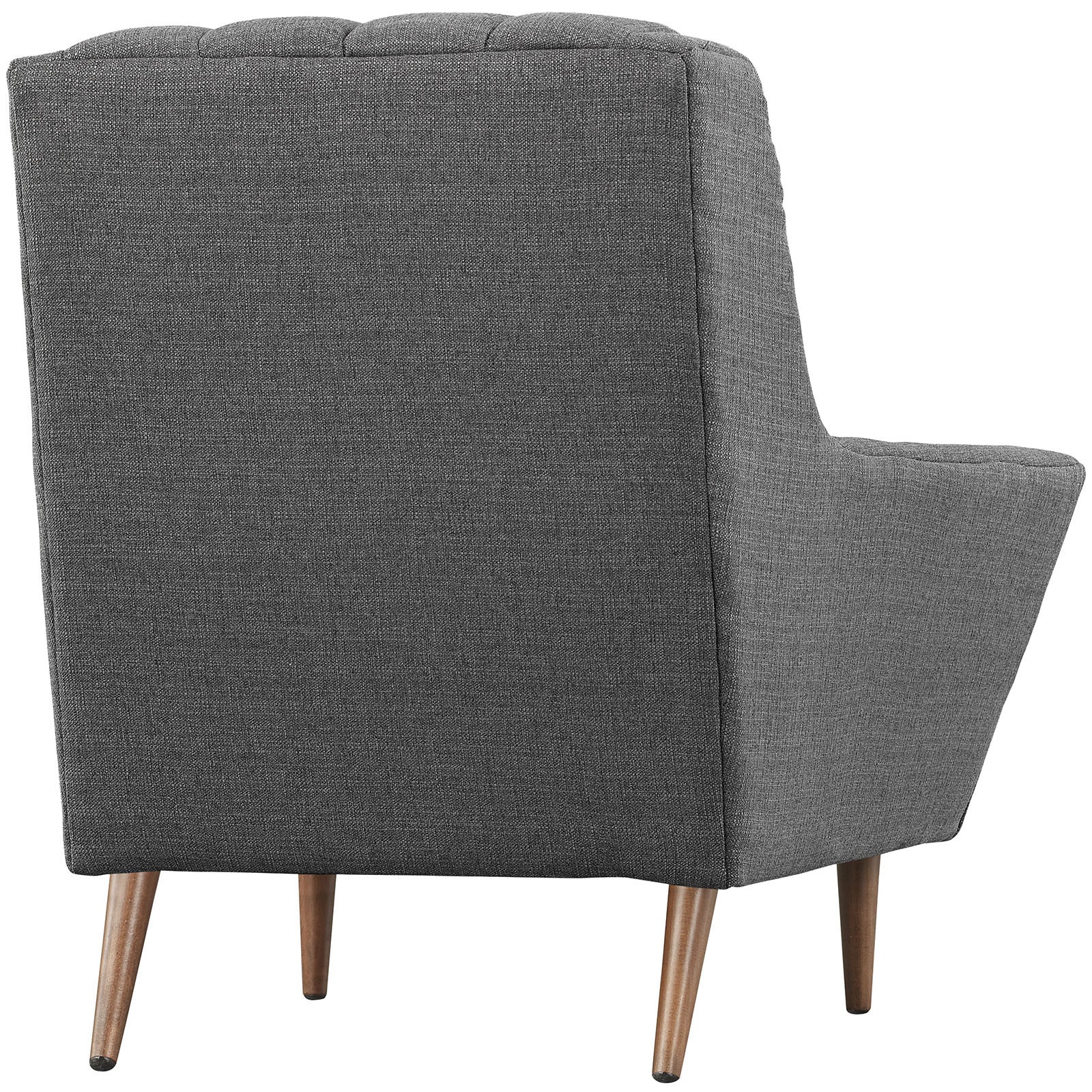 Reborn Fabric Armchair Gray - Image 3