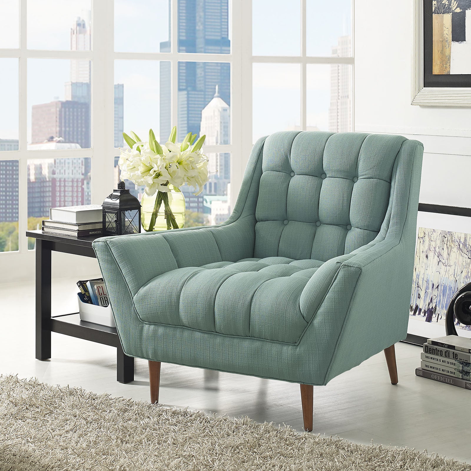 Reborn Fabric Armchair Laguna - Image 5