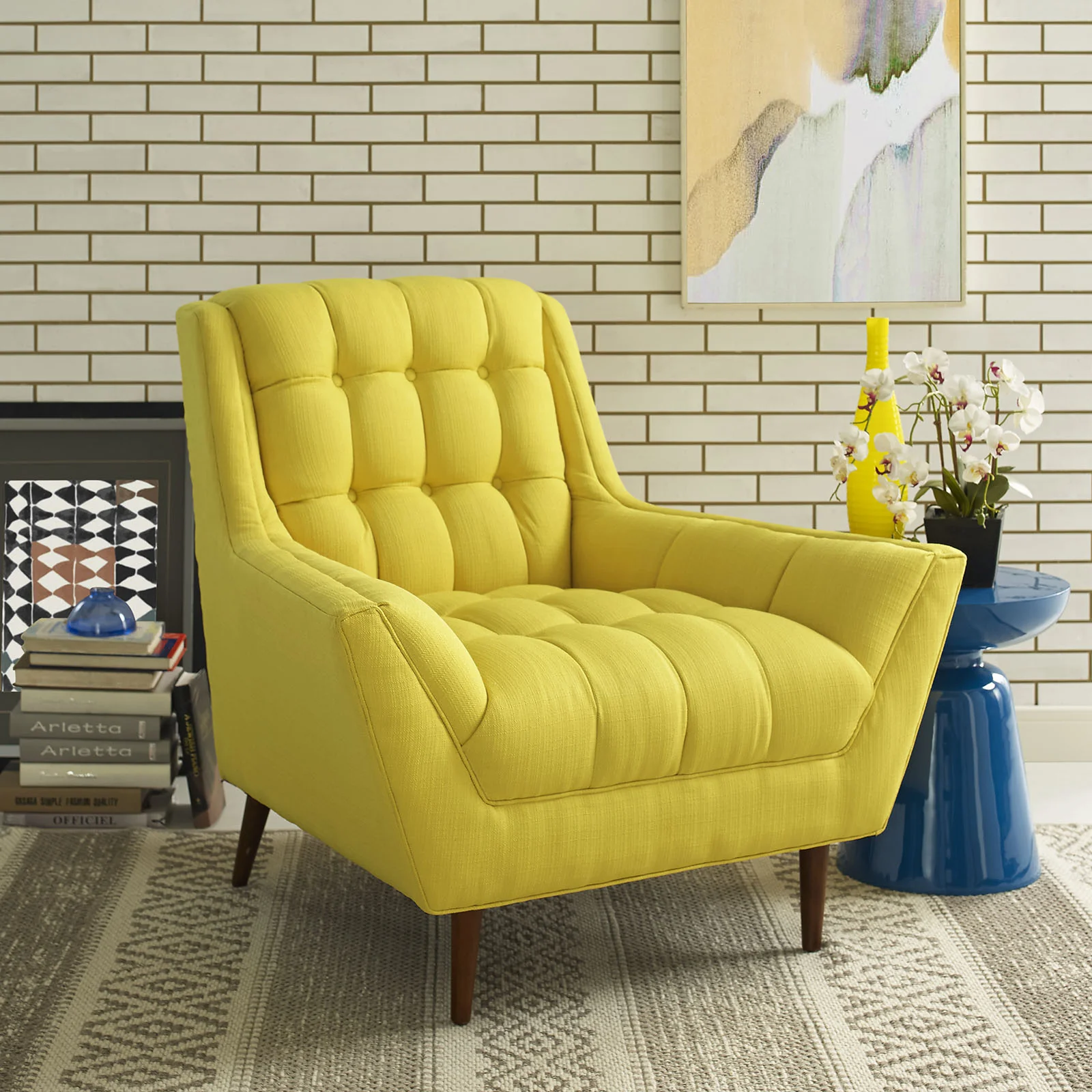 Reborn Fabric Armchair Sunny - Image 5