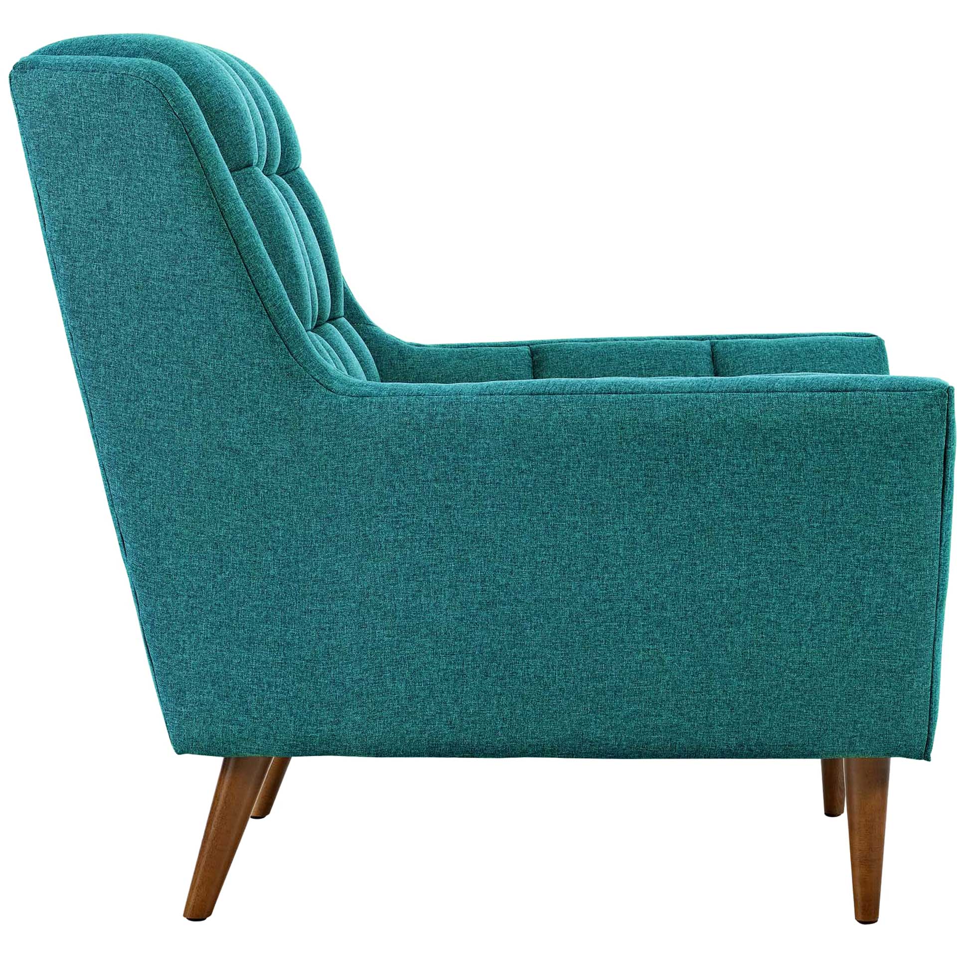 Reborn Fabric Armchair Teal - Image 3