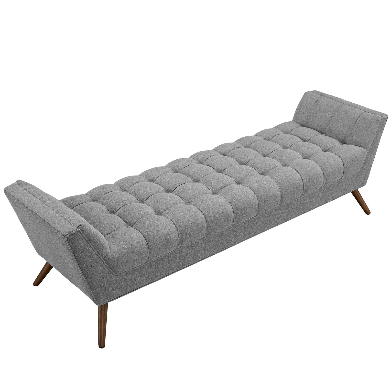 Reborn Fabric Bench Expectation Gray - Image 4