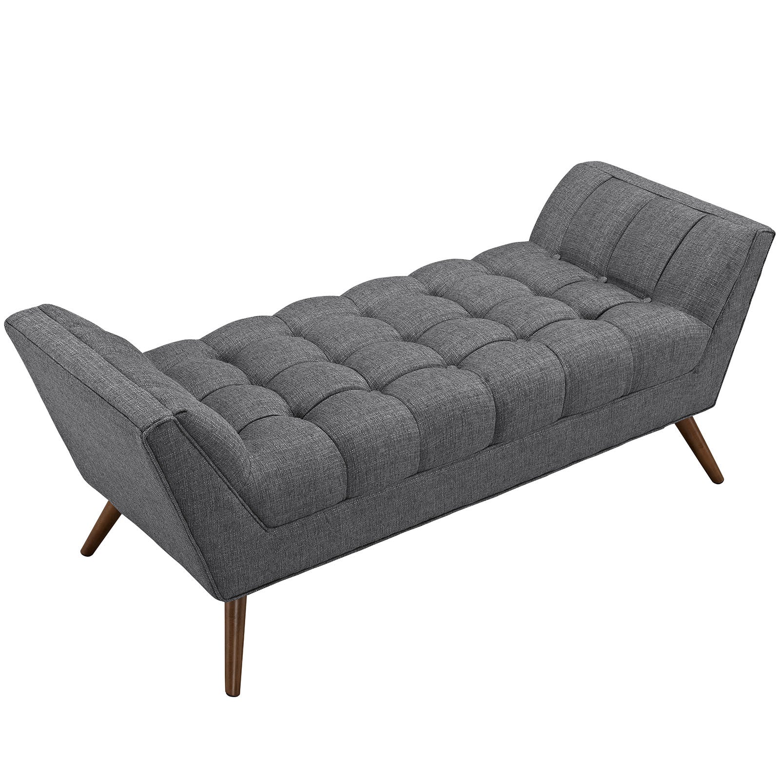 Reborn Fabric Bench Gray - Image 10