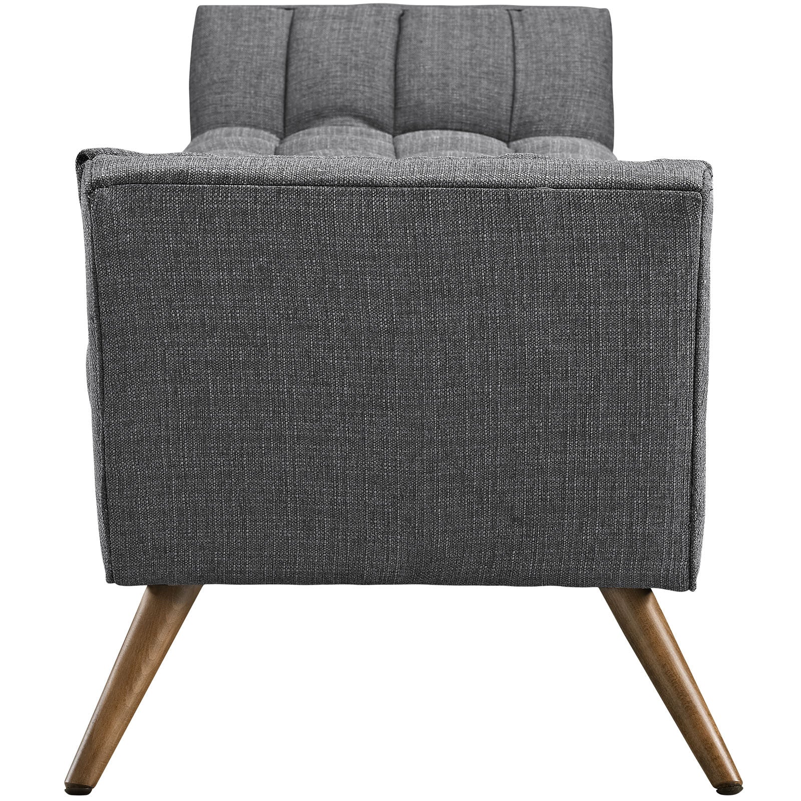 Reborn Fabric Bench Gray - Image 2