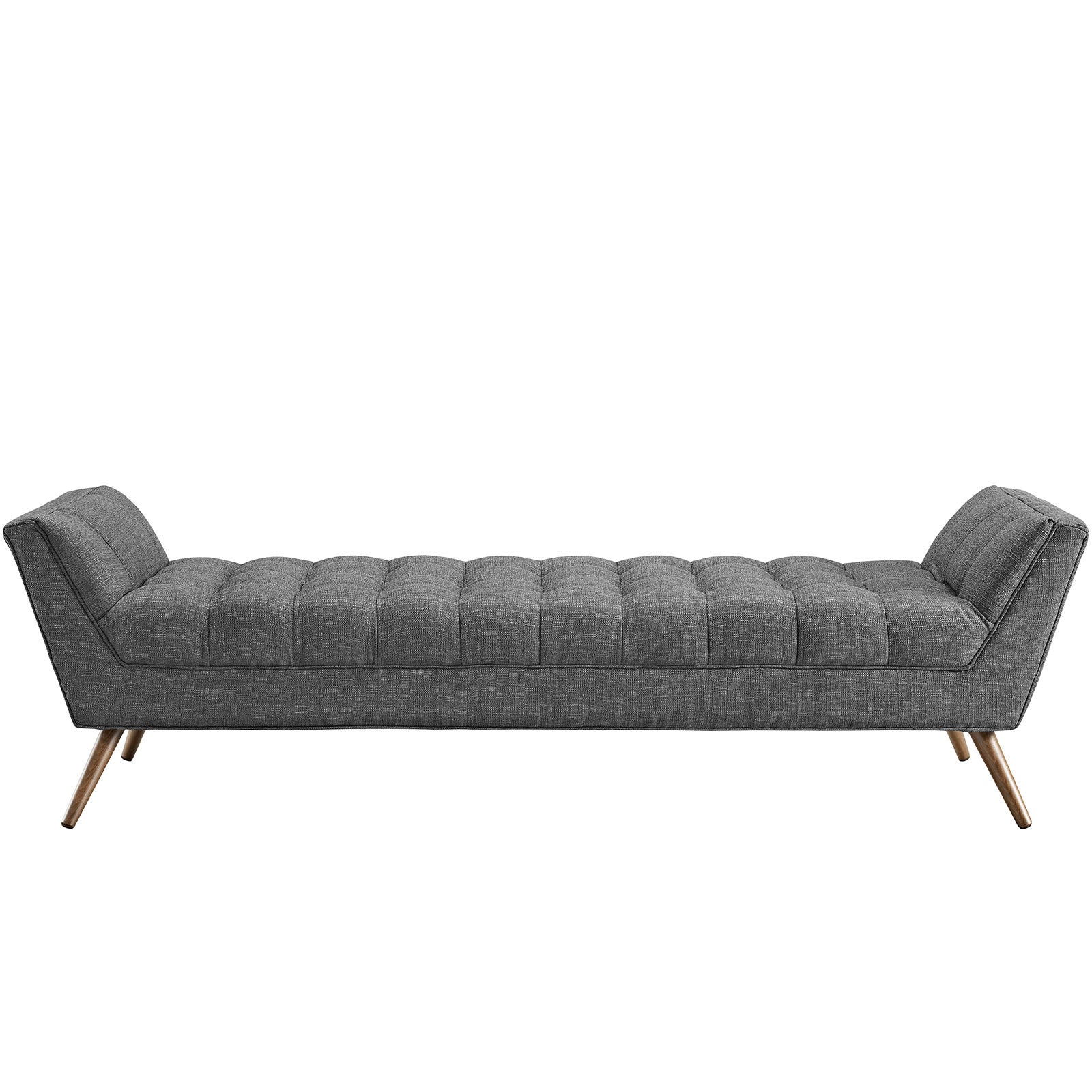 Reborn Fabric Bench Gray - Image 3