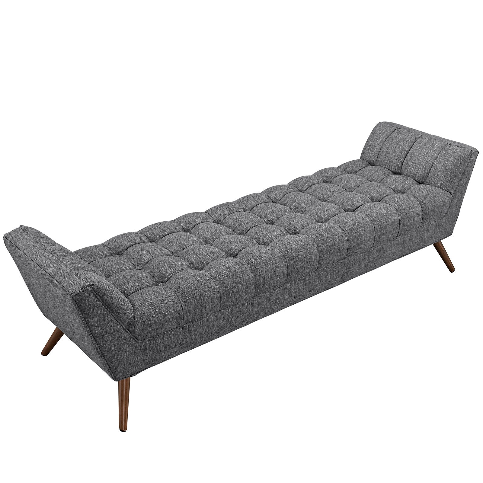 Reborn Fabric Bench Gray - Image 4