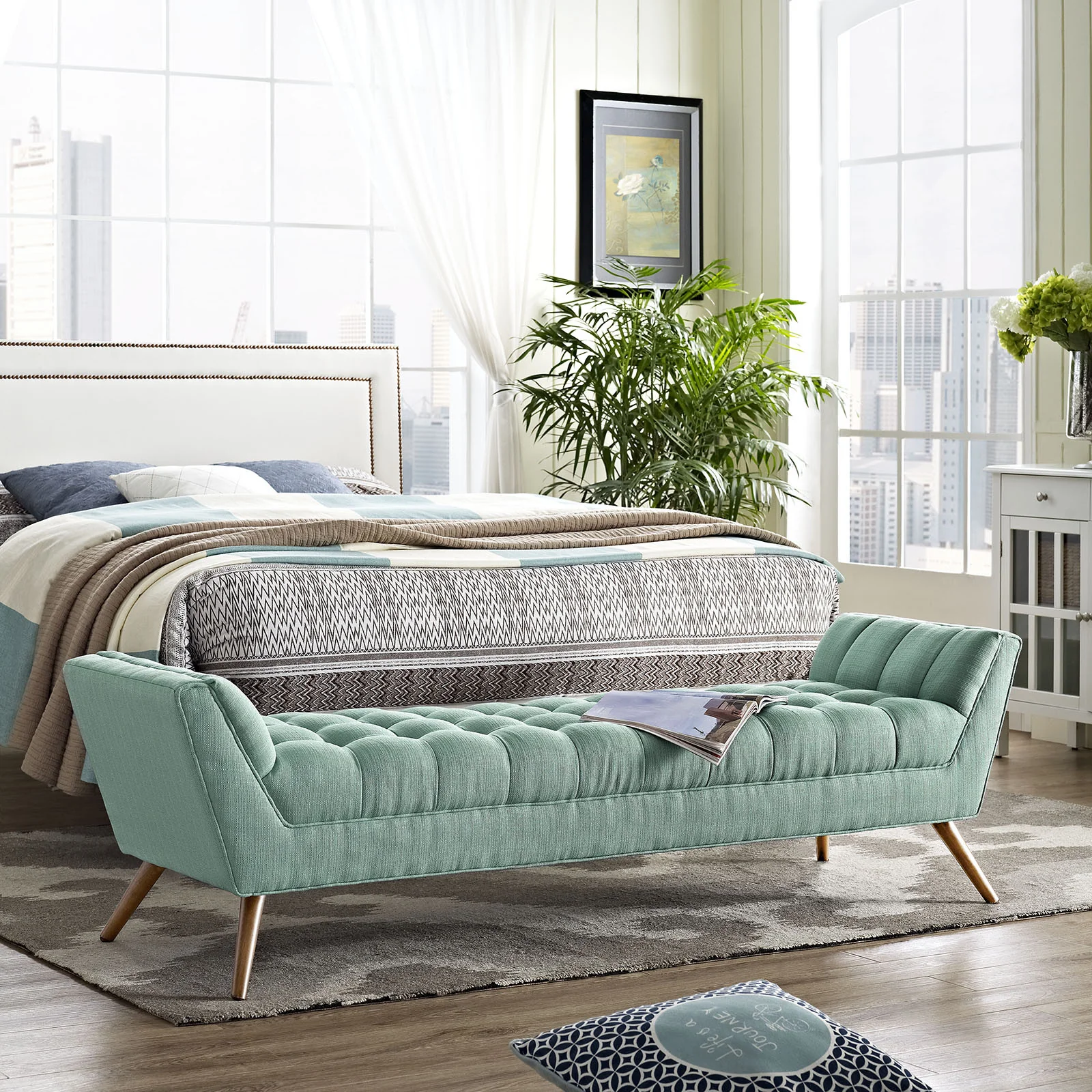 Reborn Fabric Bench Laguna - Image 6