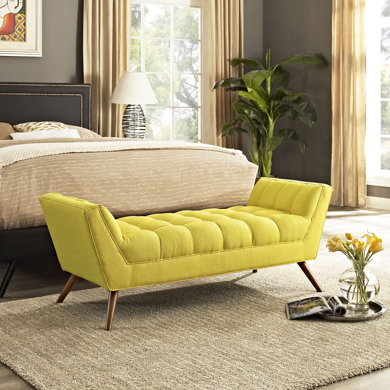Reborn Fabric Bench Sunny - Image 12