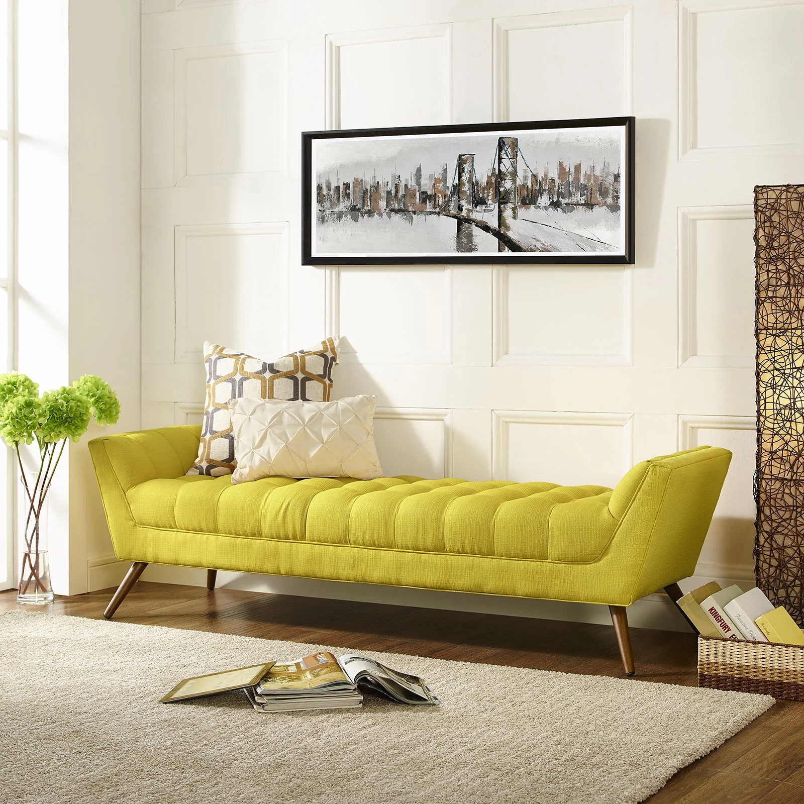 Reborn Fabric Bench Sunny - Image 5
