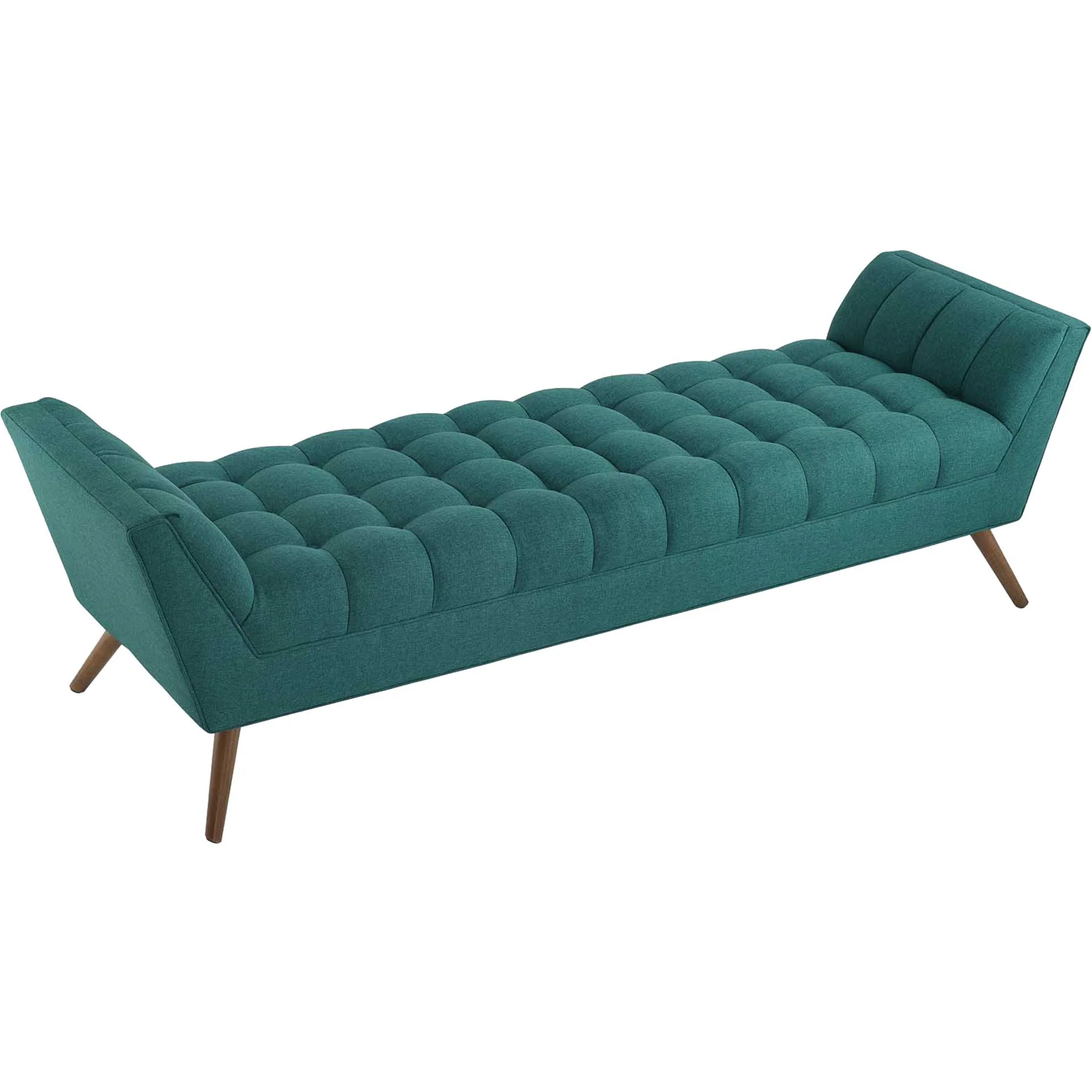 Reborn Fabric Bench Teal - Image 3