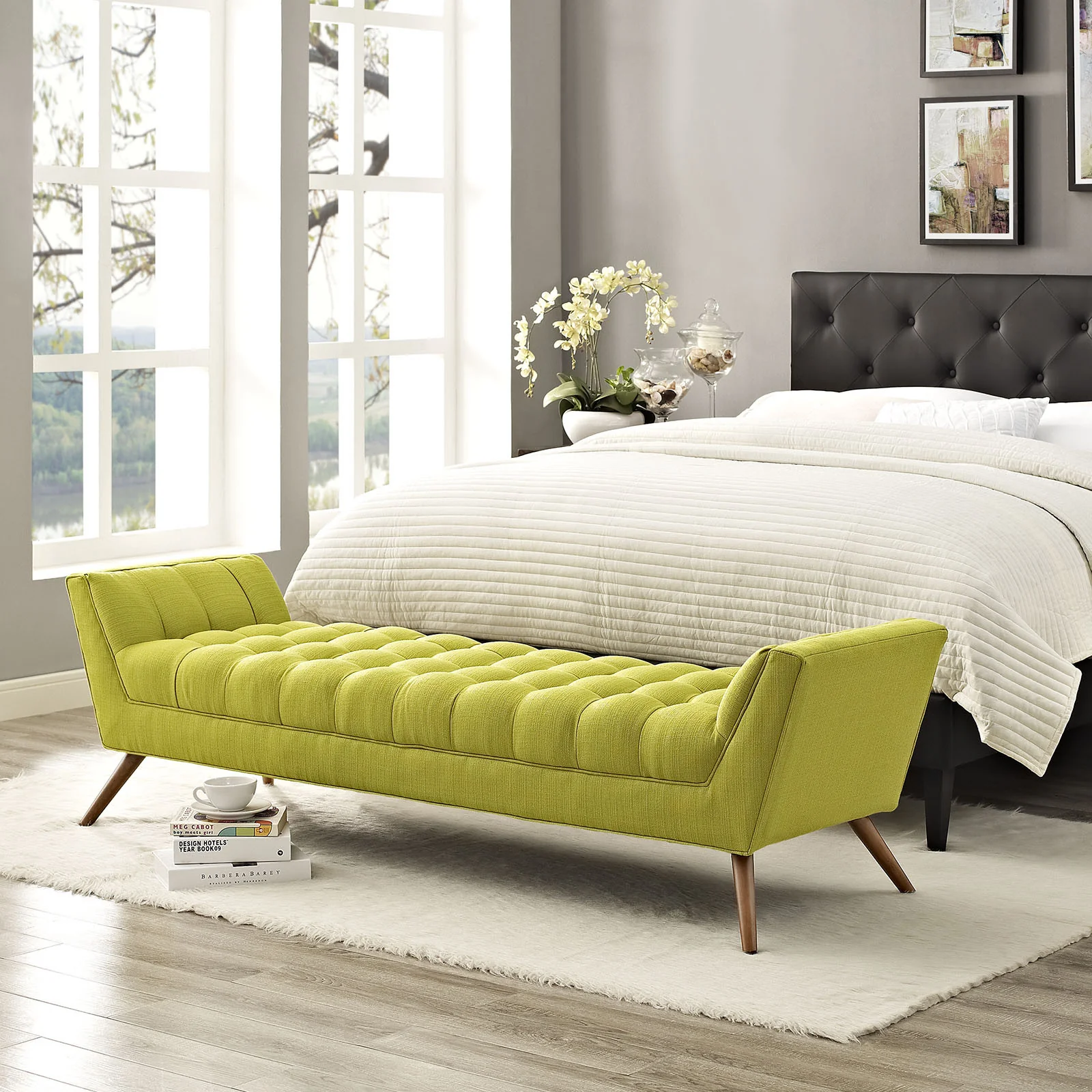 Reborn Fabric Bench Wheatgrass - Image 5